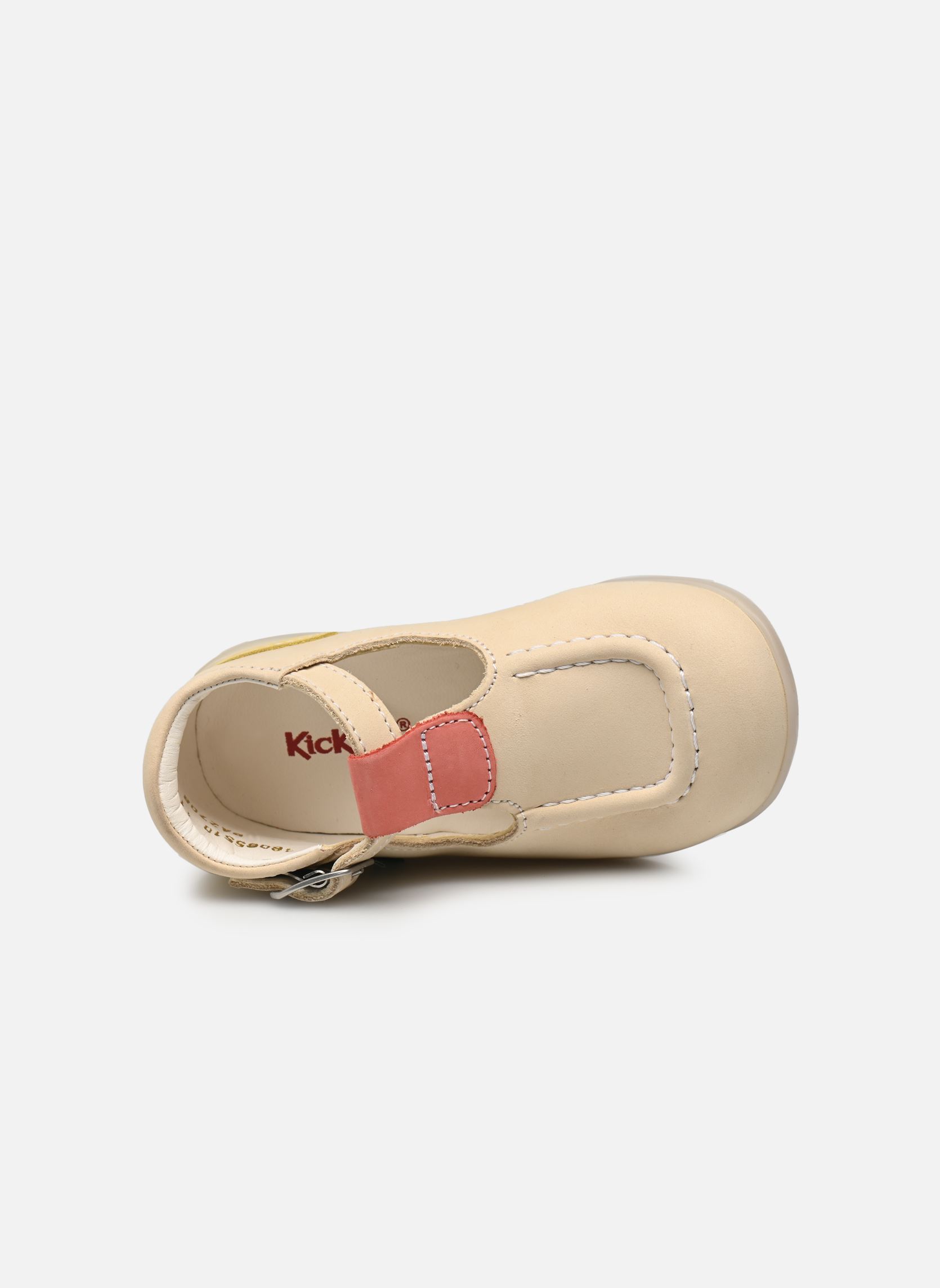 Ballerines Bonbek-2 fille beige Kickers Ballerines Bonbek-2 fille beige BEIGE ROSE JAUNE