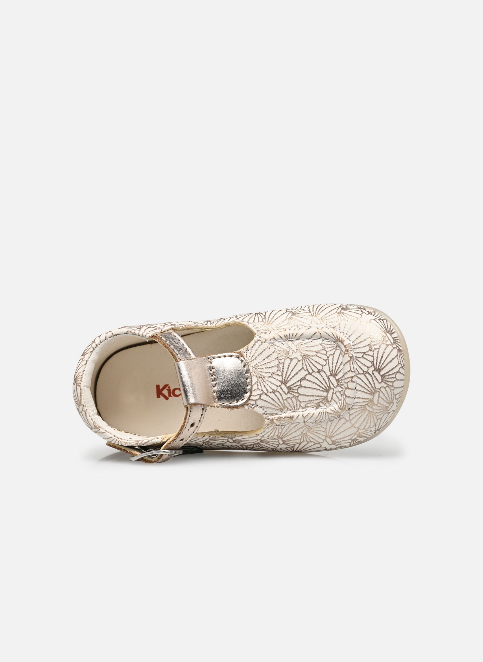 Ballerines Bonbek-2 blanc Kickers Ballerines Bonbek-2 blanc BLANC