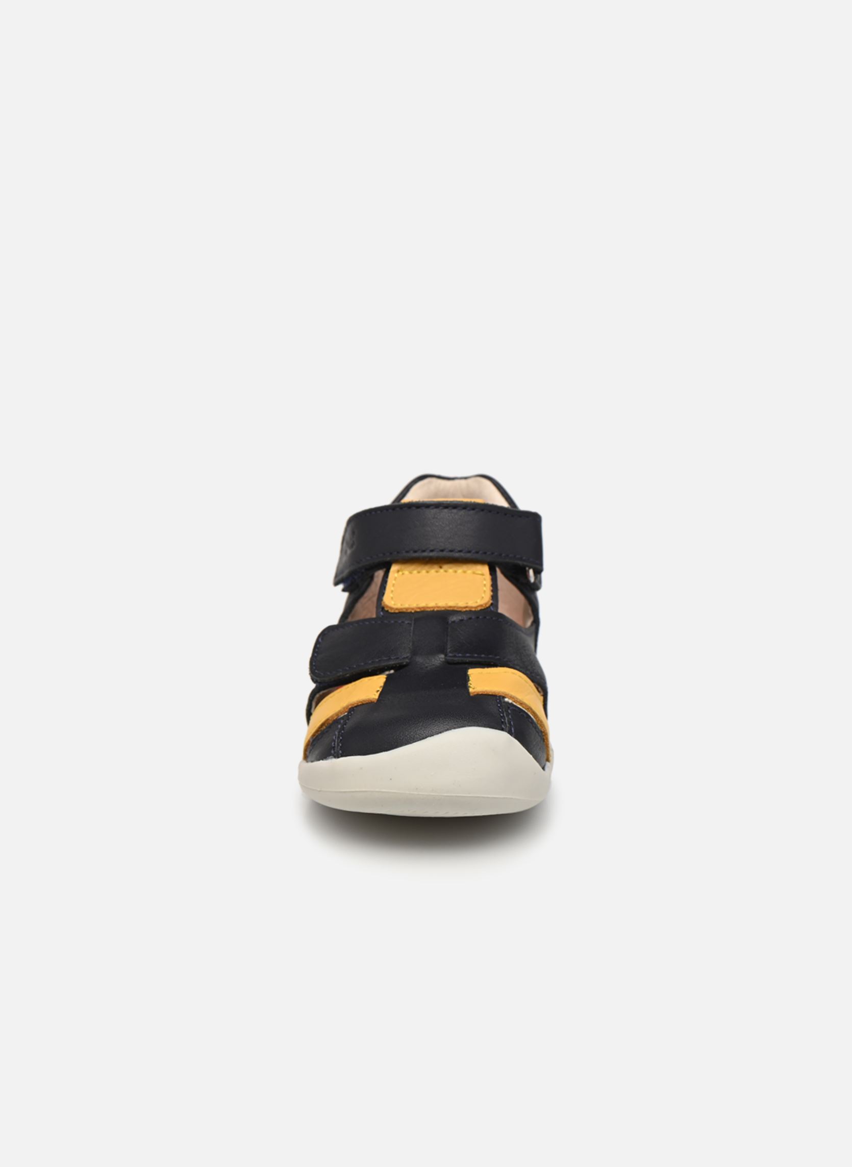 Sandali Wasabou bambino blu Kickers Sandali Wasabou bambino blu MARINE JAUNE