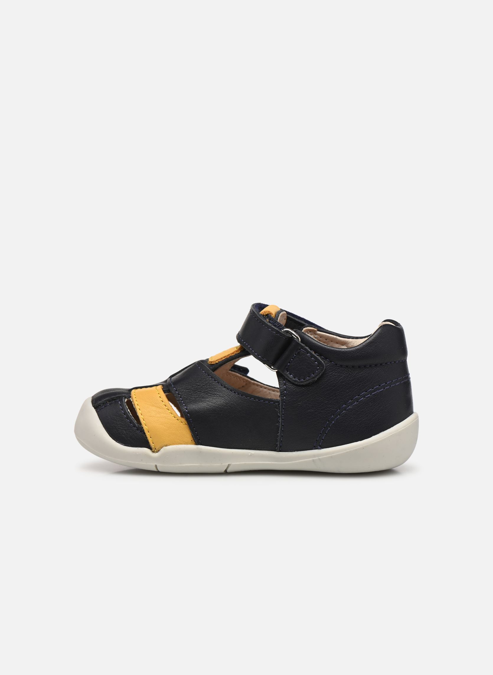 Sandali Wasabou bambino blu Kickers Sandali Wasabou bambino blu MARINE JAUNE