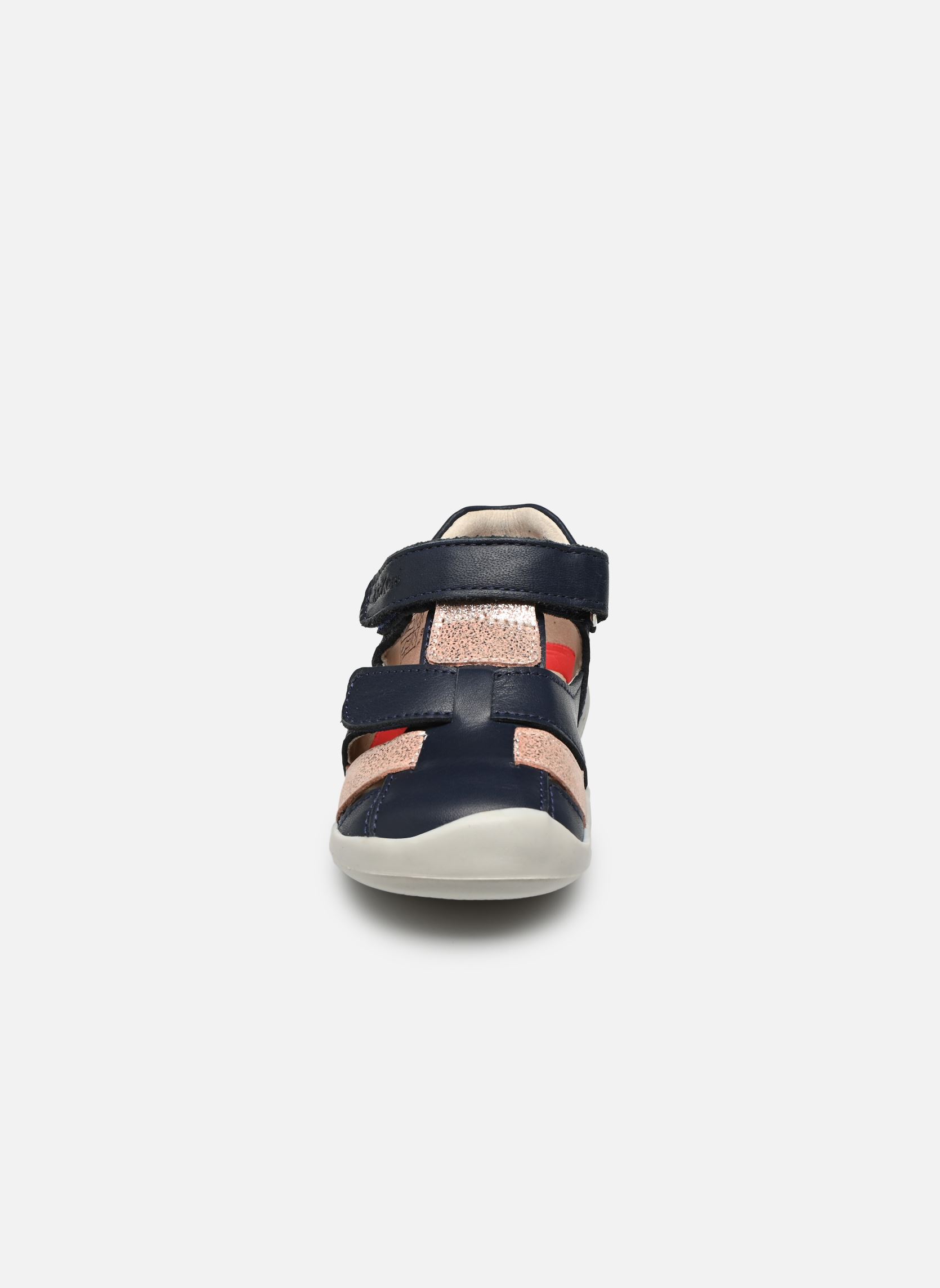 Sandalen Wasabou mädchen blau Kickers Sandalen Wasabou mädchen blau MARINE ROSE MÉTALLISÉ