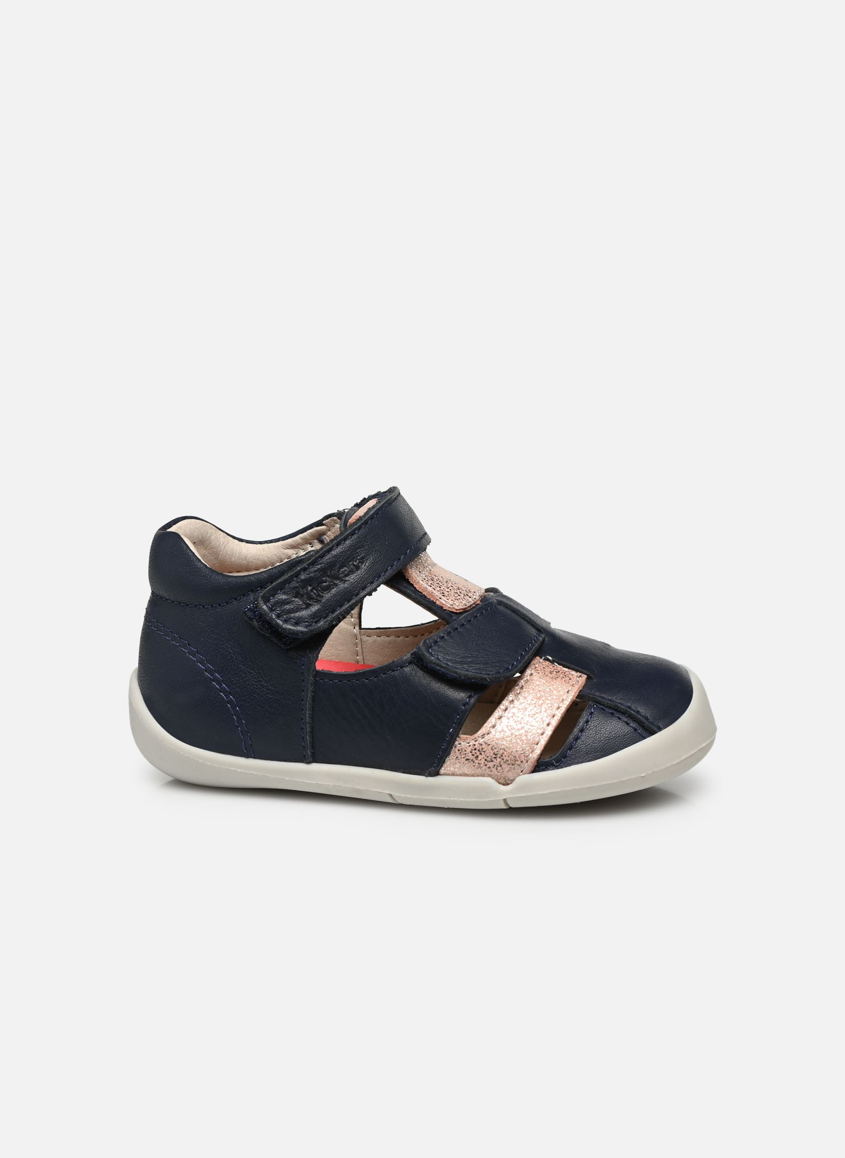 Sandalen Wasabou mädchen blau Kickers Sandalen Wasabou mädchen blau MARINE ROSE MÉTALLISÉ