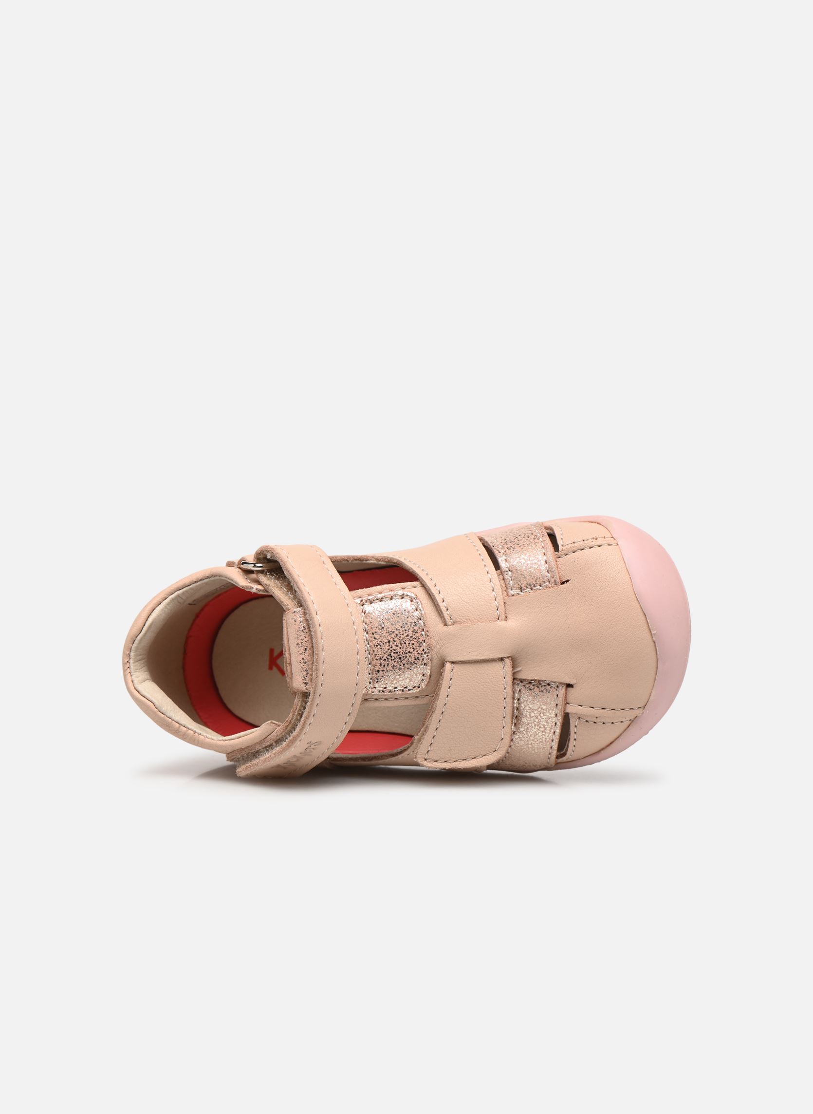 Sandales Wasabou fille rose Kickers Sandales Wasabou fille rose ROSE CLAIR METALLISE