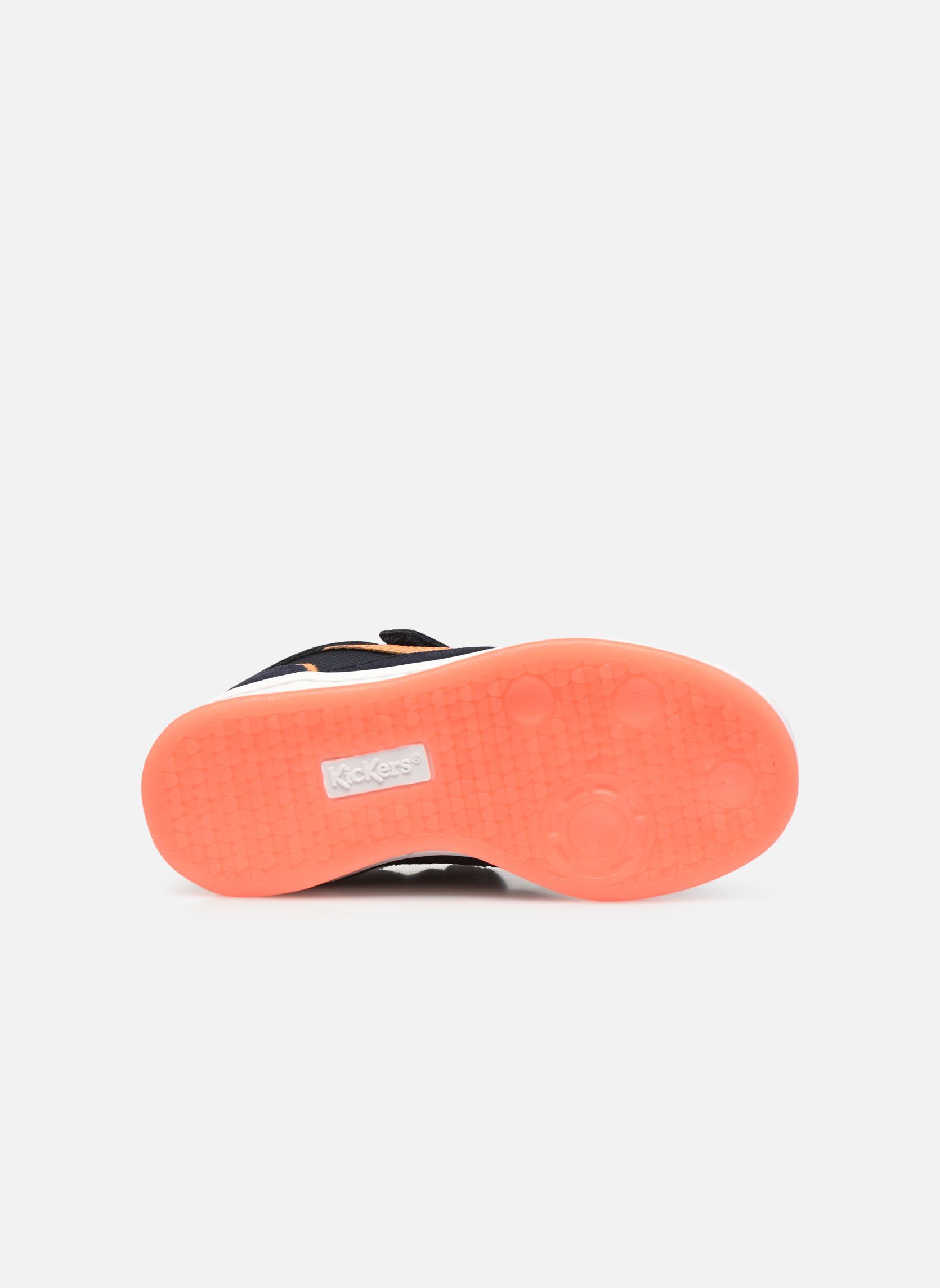 Baskets basses Bisckuit garçon bleu Kickers Baskets basses Bisckuit garçon bleu MARINE ORANGE