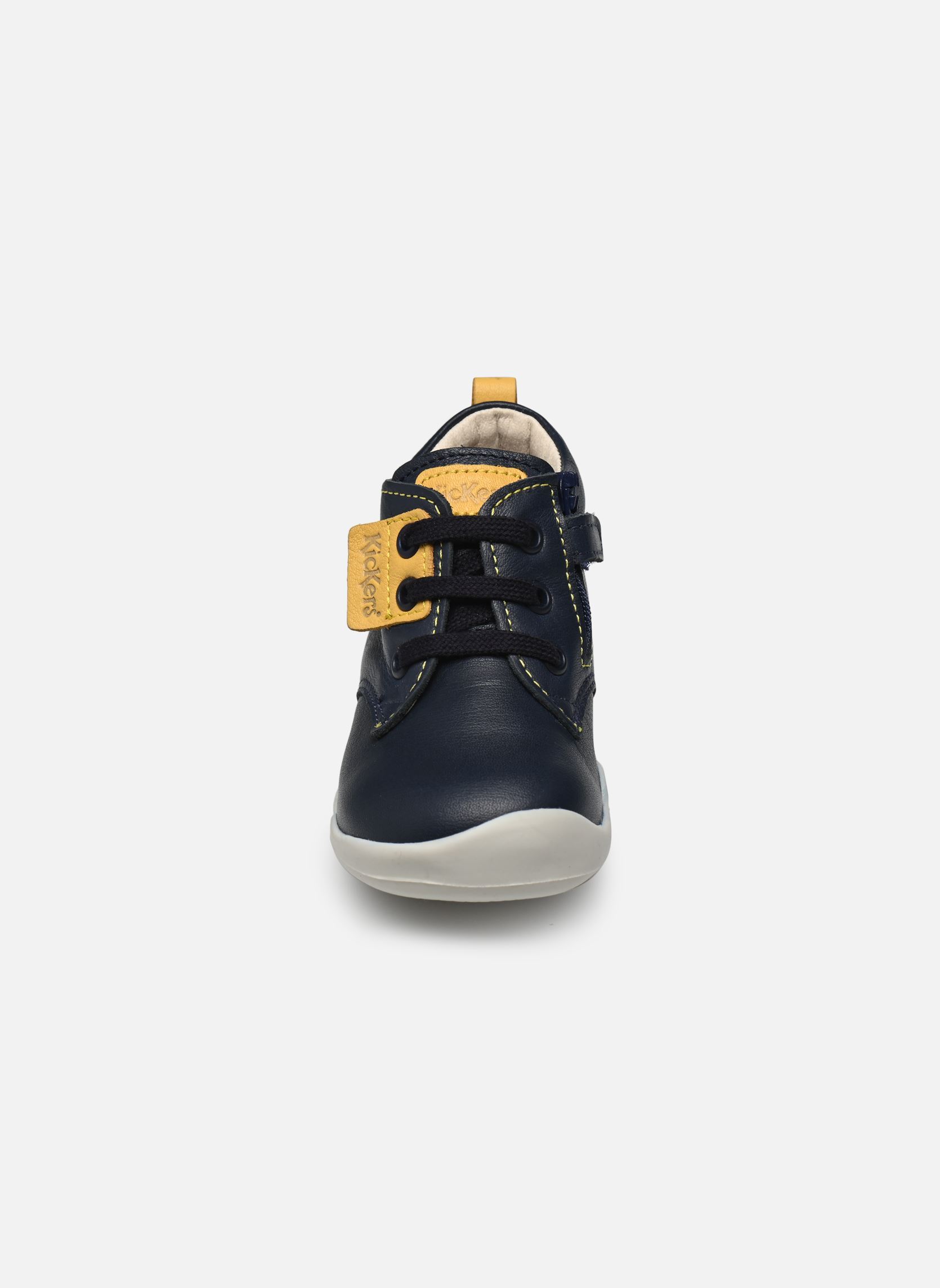 Chaussures premiers pas Wazzap garçon bleu Kickers Chaussures premiers pas Wazzap garçon bleu MARINE JAUNE