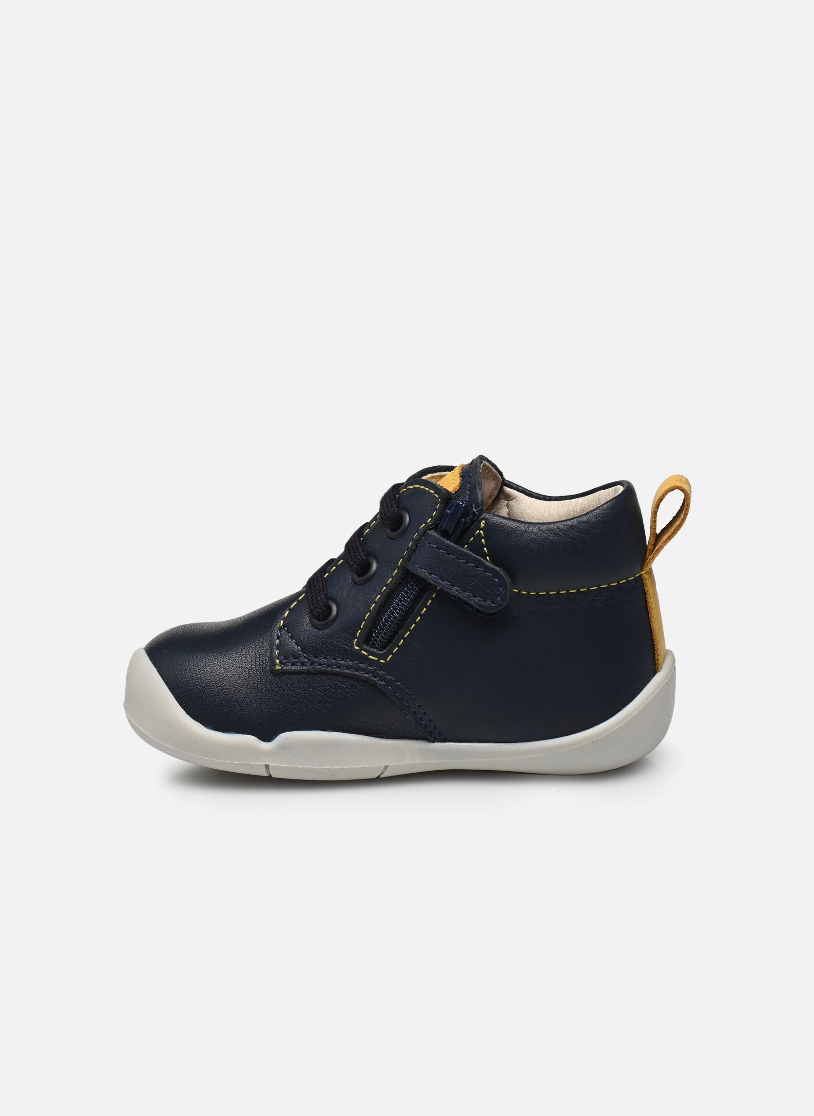 Chaussures premiers pas Wazzap garçon bleu Kickers Chaussures premiers pas Wazzap garçon bleu MARINE JAUNE