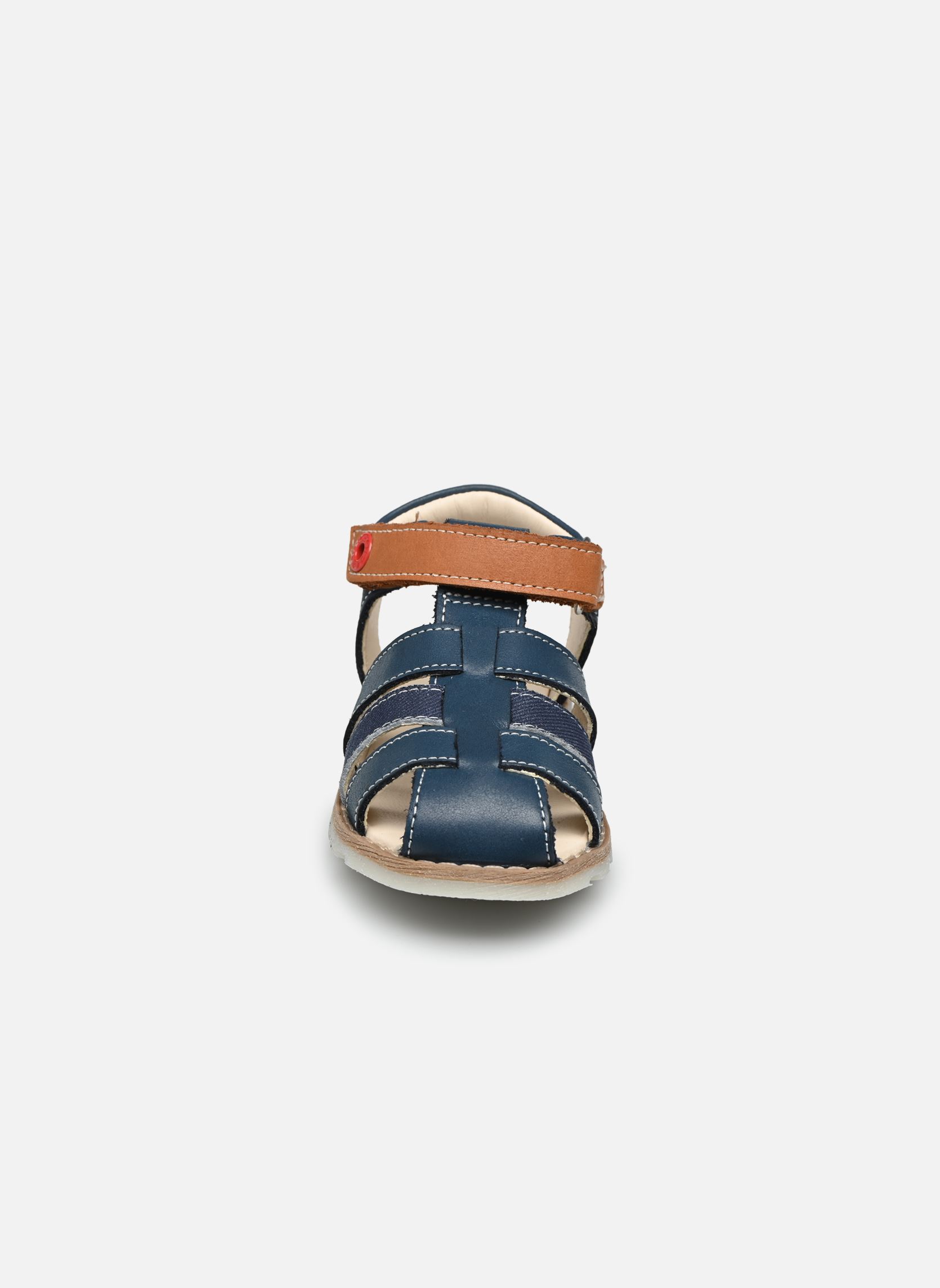 Sandales Nonosti garçon bleu Kickers Sandales Nonosti garçon bleu MARINE CAMEL