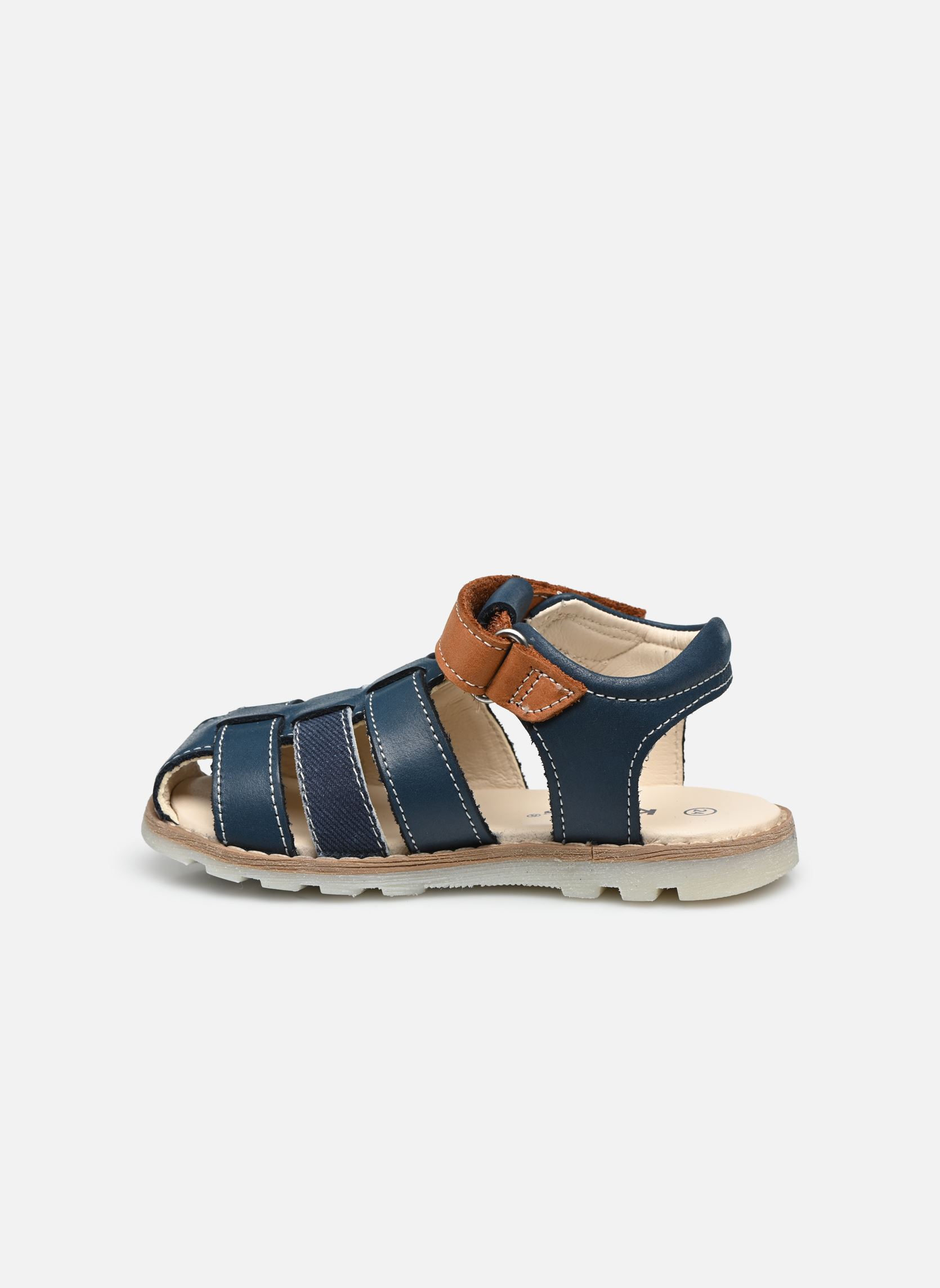 Sandales Nonosti garçon bleu Kickers Sandales Nonosti garçon bleu MARINE CAMEL