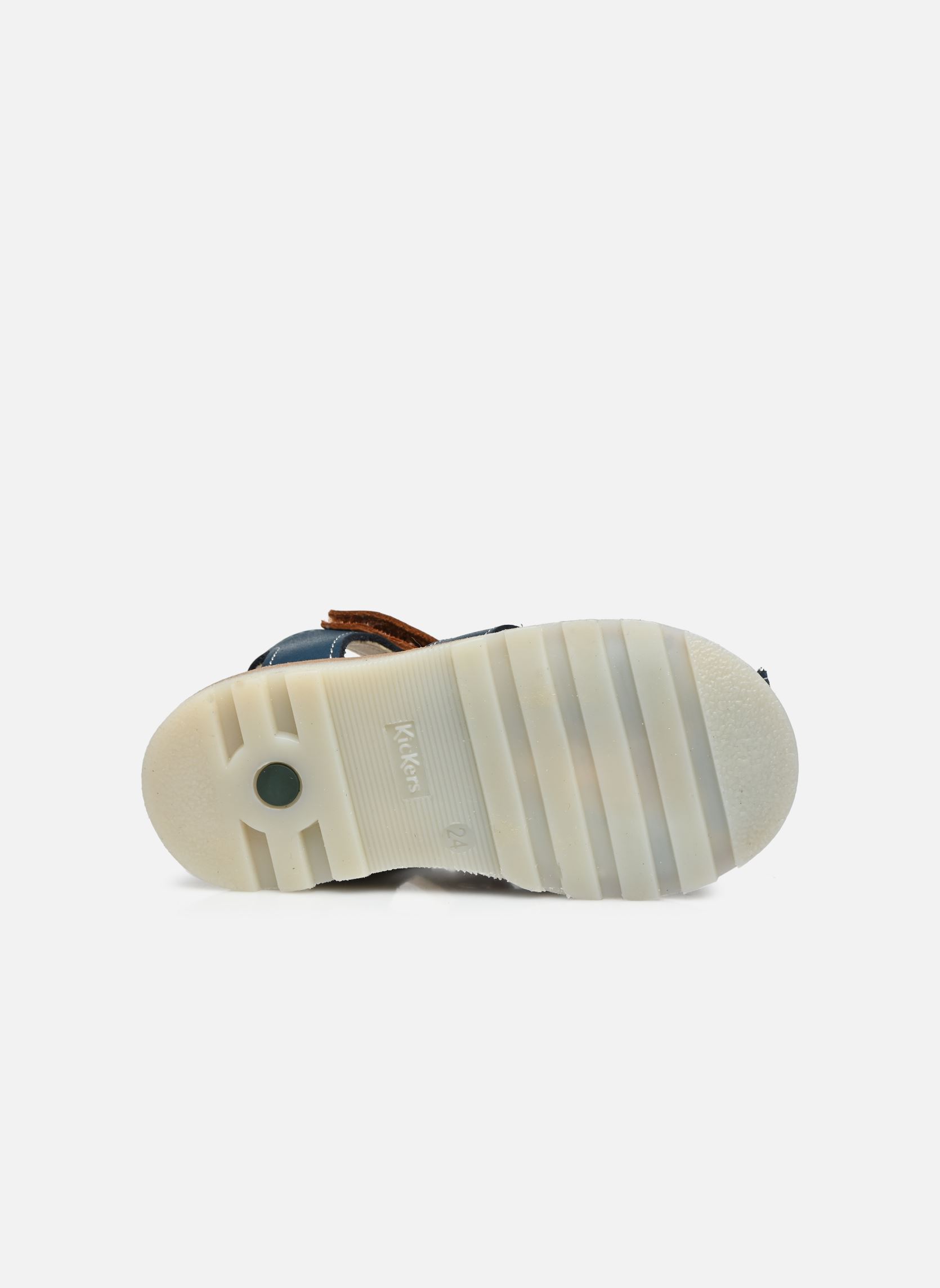Sandales Nonosti garçon bleu Kickers Sandales Nonosti garçon bleu MARINE CAMEL