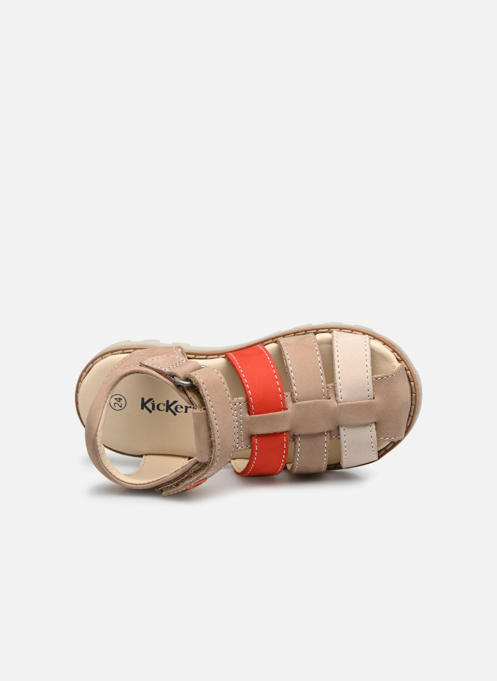 Sandales Nonosti beige Kickers Sandales Nonosti beige BEIGE ROUGE