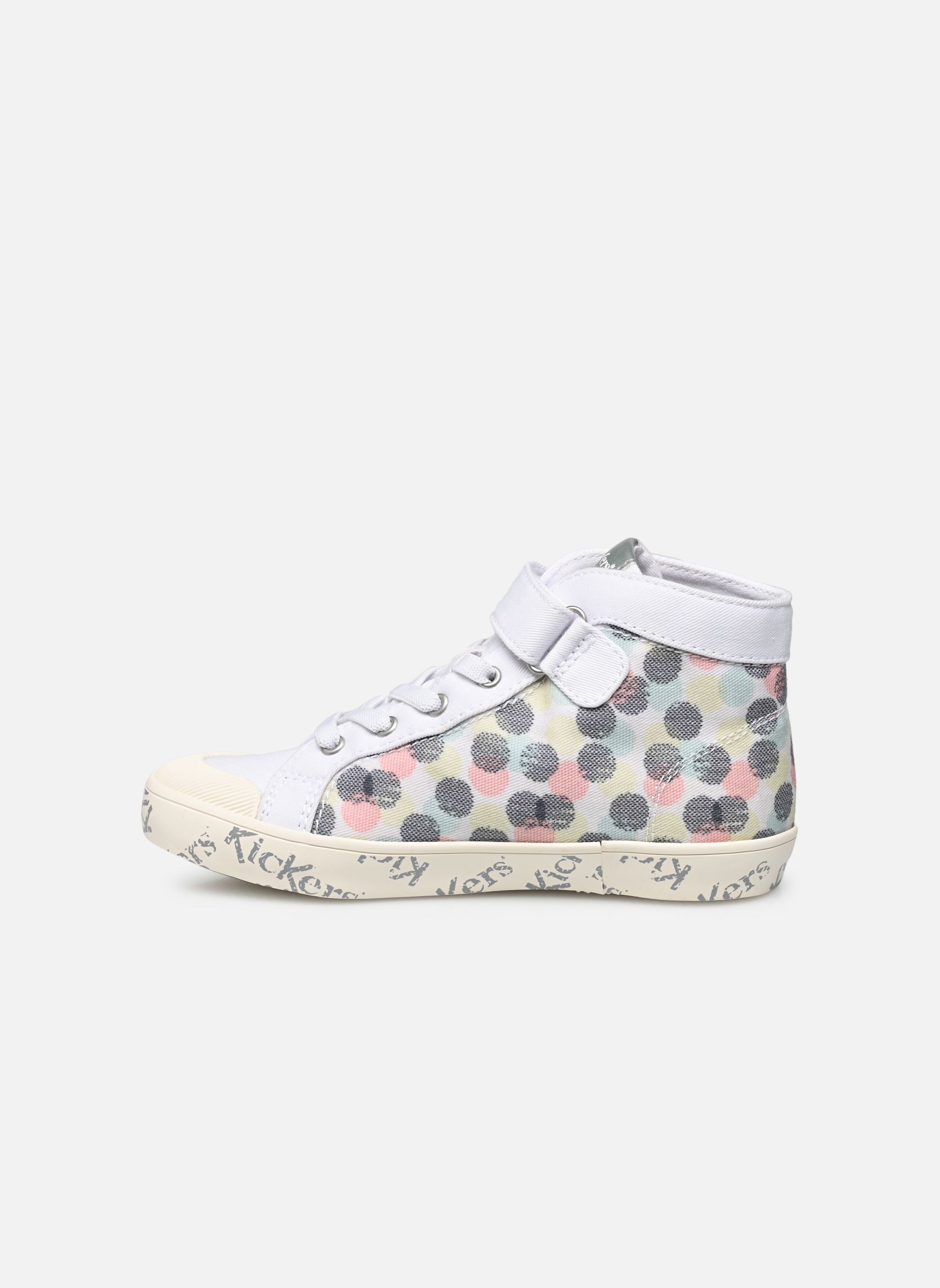 Knöchelhohe Sneaker Godup mädchen weiß Kickers Knöchelhohe Sneaker Godup mädchen weiß BLANC POIS MULTICO