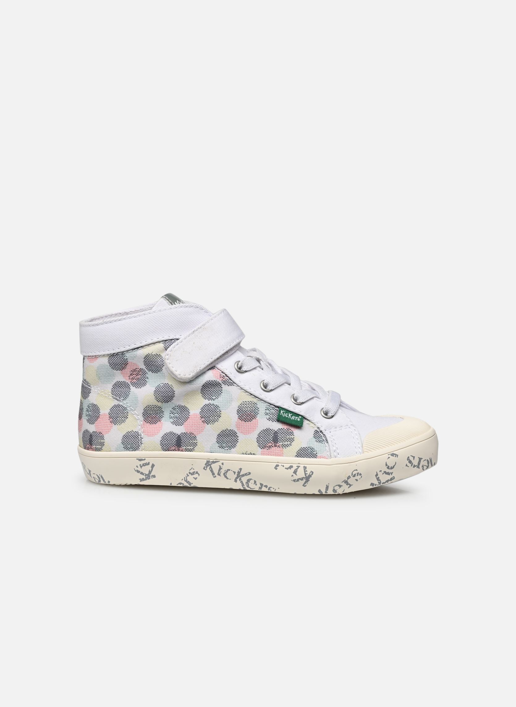 Knöchelhohe Sneaker Godup mädchen weiß Kickers Knöchelhohe Sneaker Godup mädchen weiß BLANC POIS MULTICO