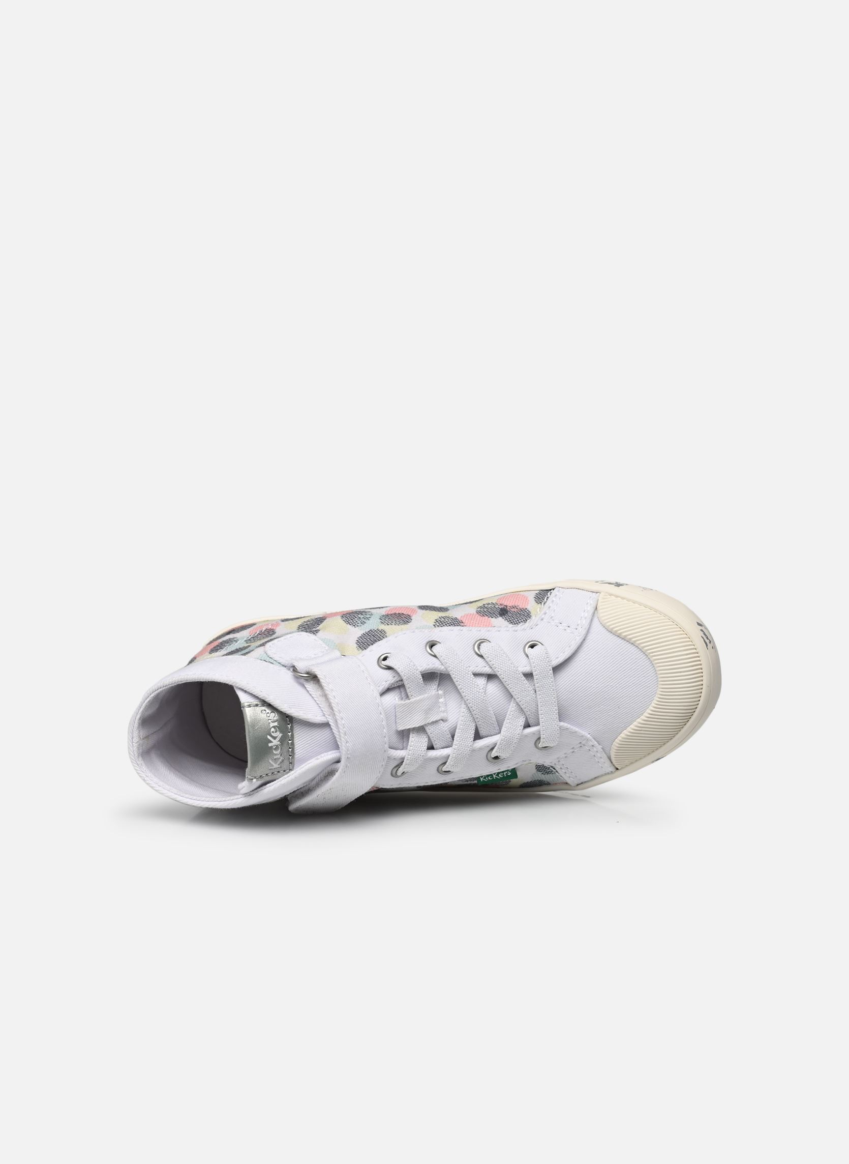Knöchelhohe Sneaker Godup mädchen weiß Kickers Knöchelhohe Sneaker Godup mädchen weiß BLANC POIS MULTICO