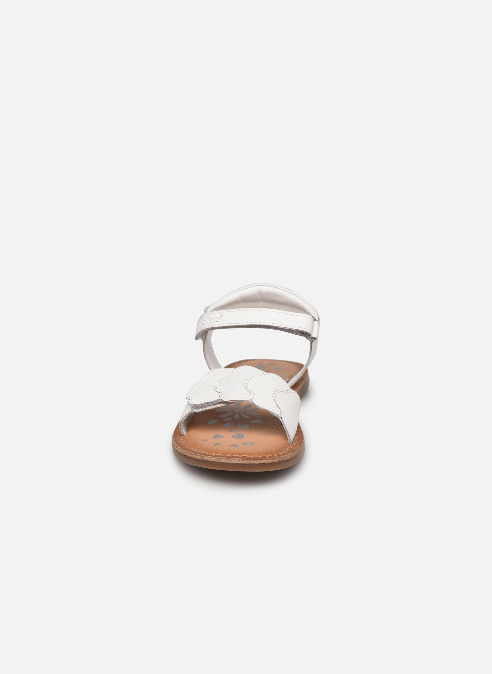 Sandalen Dyastar mädchen weiß Kickers Sandalen Dyastar mädchen weiß Blanc