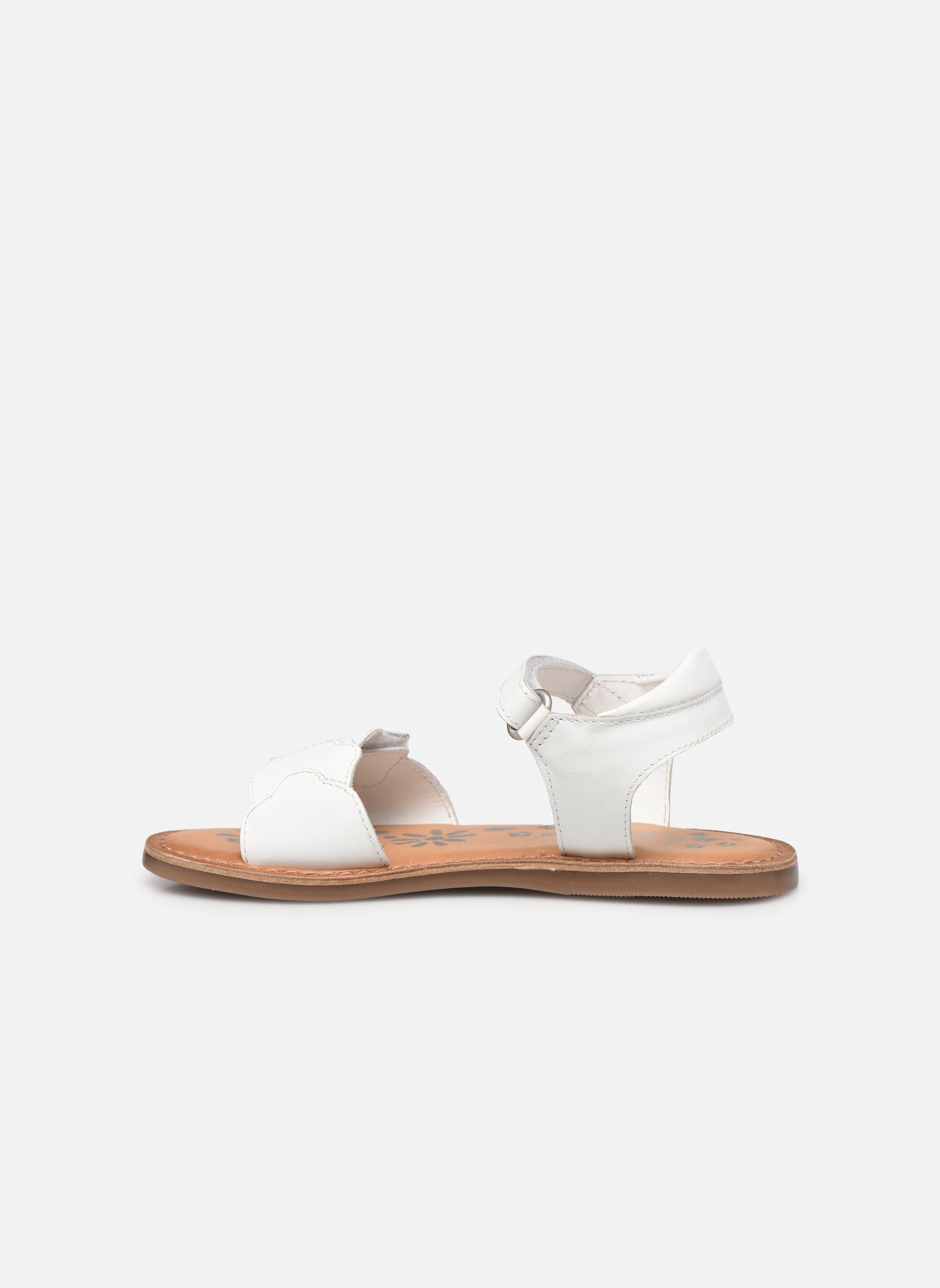 Sandalen Dyastar mädchen weiß Kickers Sandalen Dyastar mädchen weiß Blanc