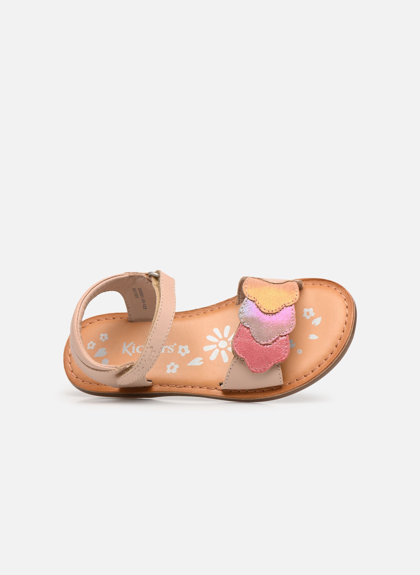 Sandalen Dyastar mädchen rosa Kickers Sandalen Dyastar mädchen rosa ROSE CLAIR METALLISE