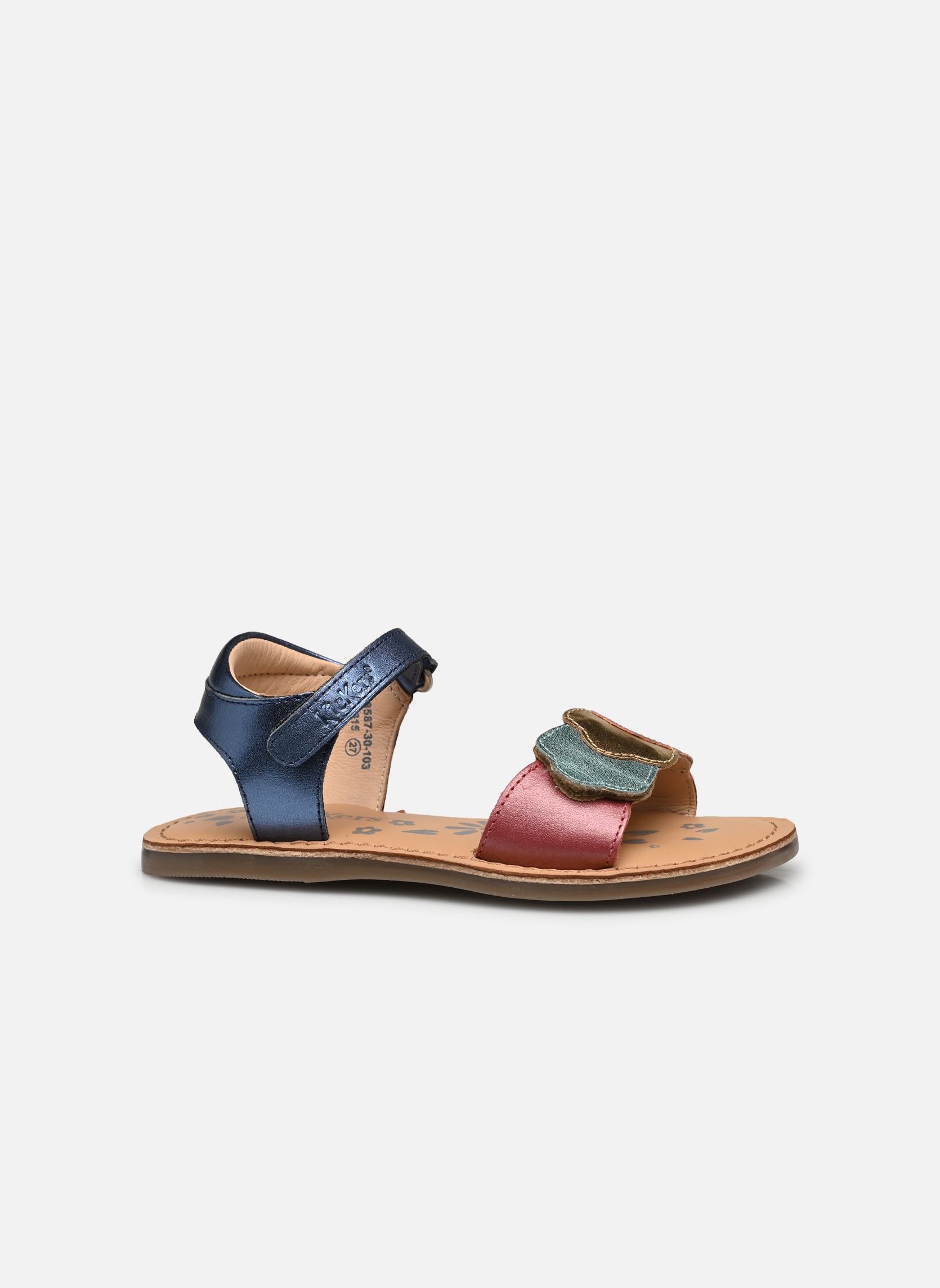 Sandales Dyastar fille multicolore Kickers Sandales Dyastar fille multicolore MARINE MÉTAL MUTICO