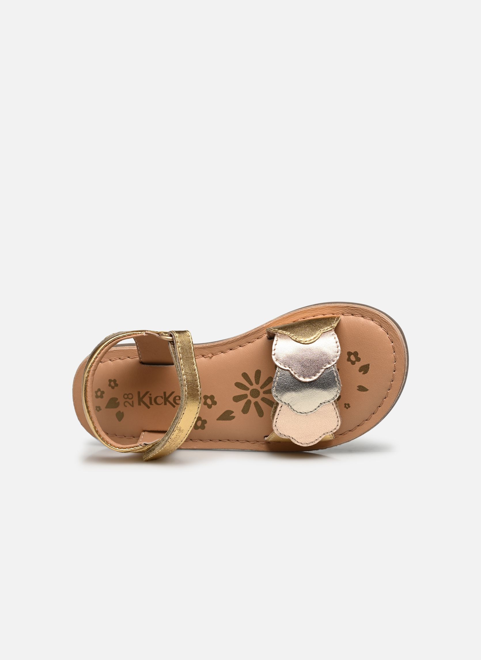 Sandali Dyastar bambina oro e bronzo Kickers Sandali Dyastar bambina oro e bronzo OR