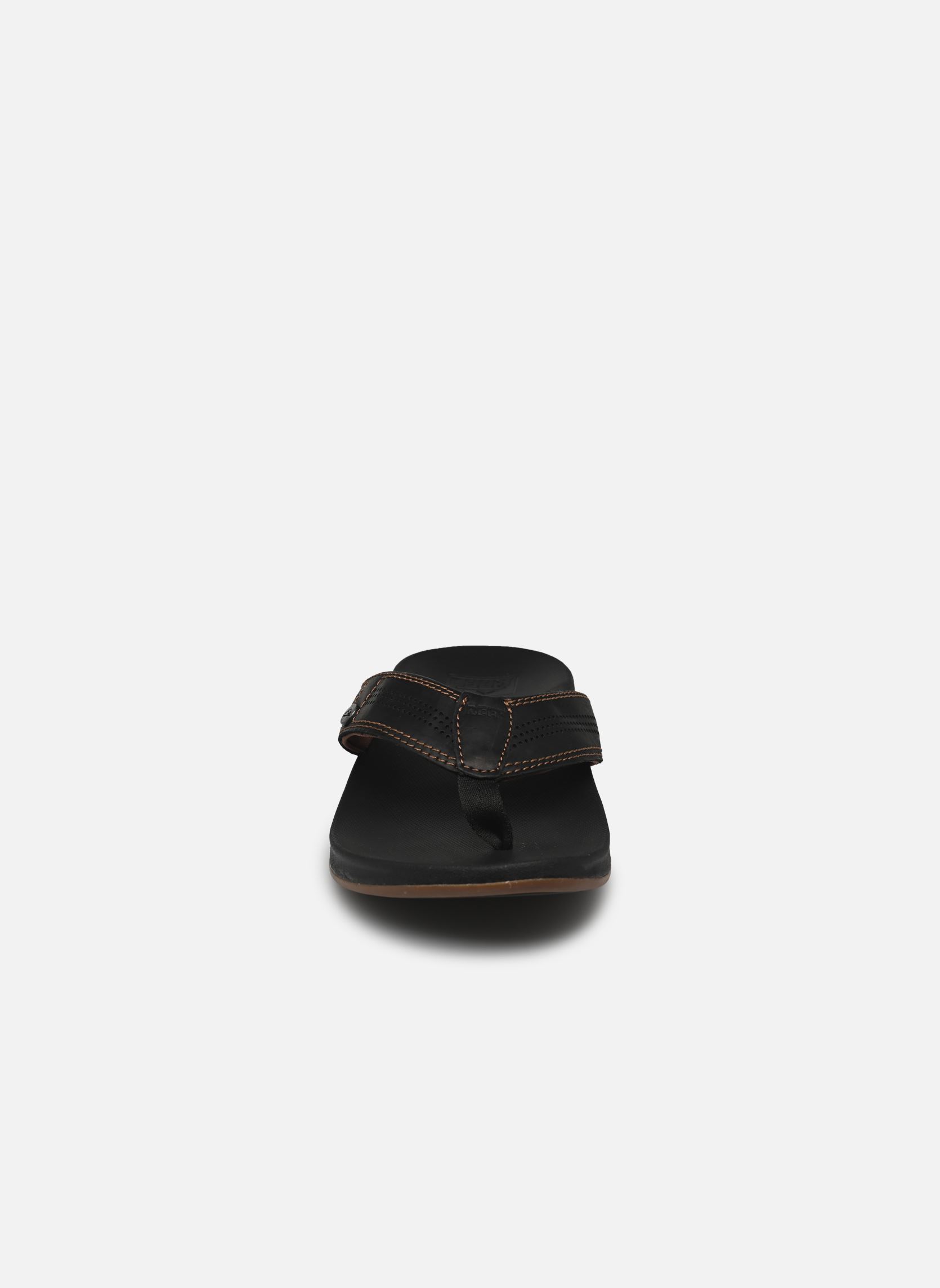 Slippers Cushion Lux heren zwart Reef Slippers Cushion Lux heren zwart Black/brown