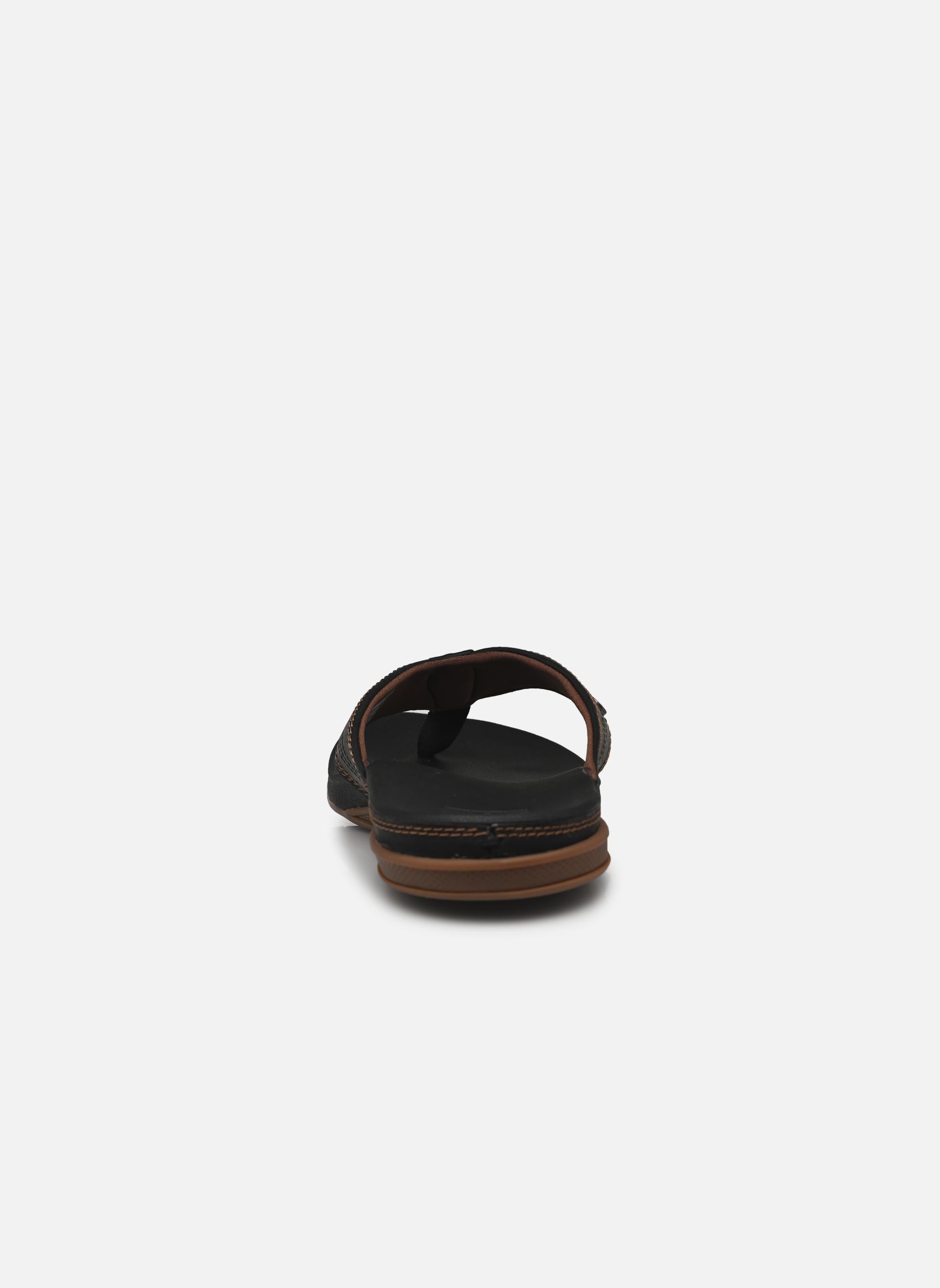 Slippers Cushion Lux heren zwart Reef Slippers Cushion Lux heren zwart Black/brown