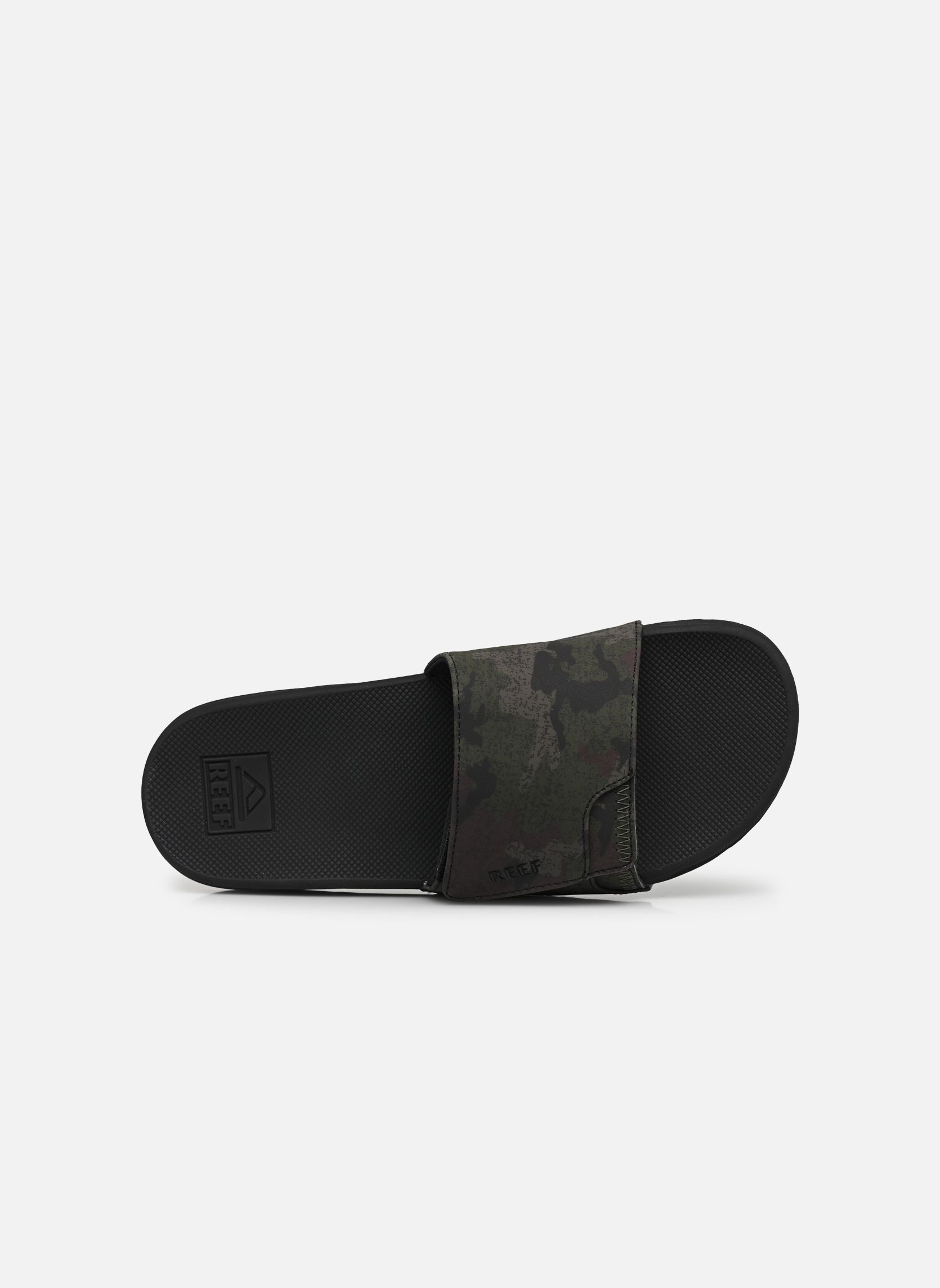 Sandales et mules Fanning Slide homme vert Reef Sandales et mules Fanning Slide homme vert Olive Camo