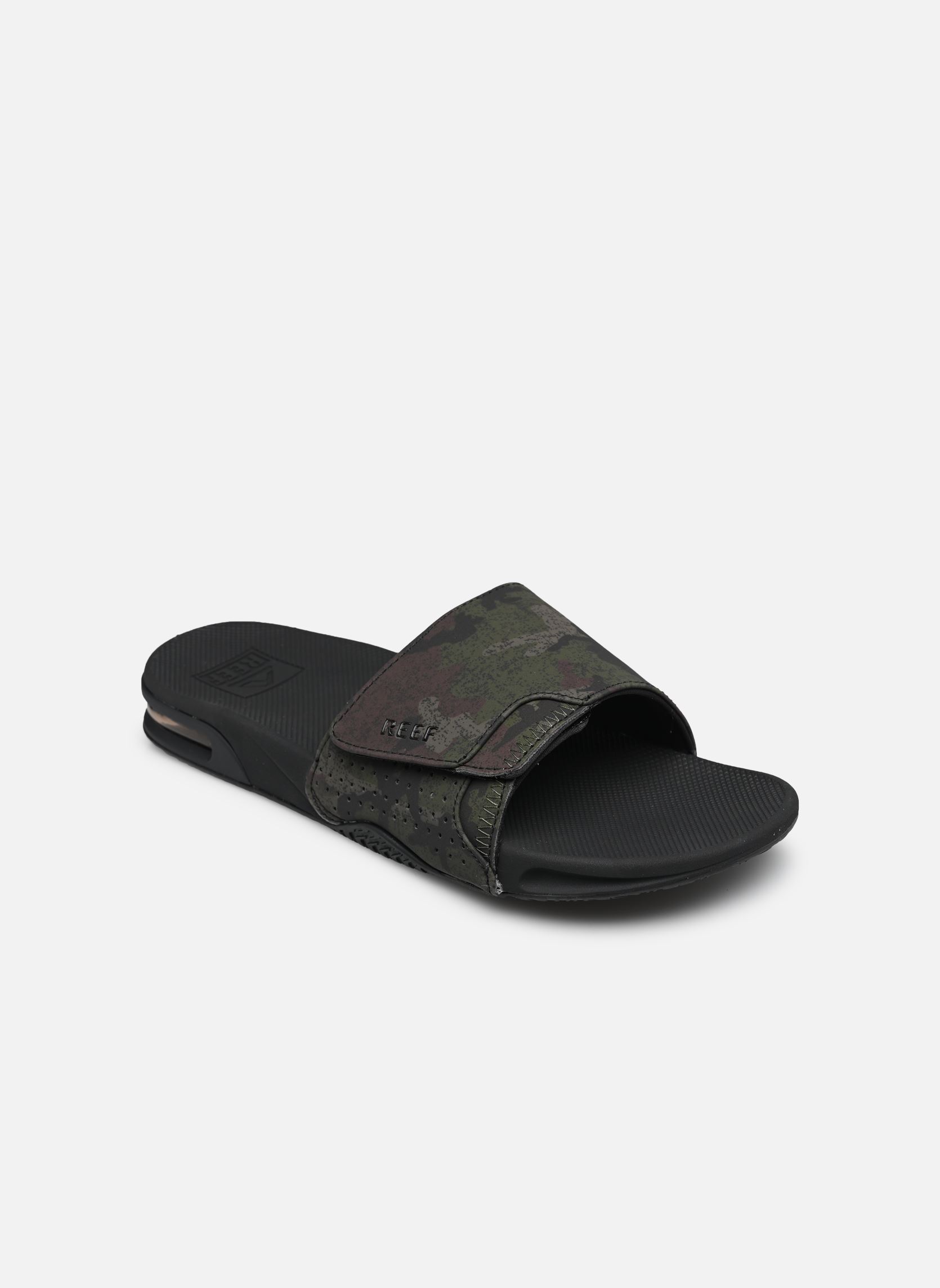 Sandales et mules Fanning Slide homme vert Reef Sandales et mules Fanning Slide homme vert Olive Camo