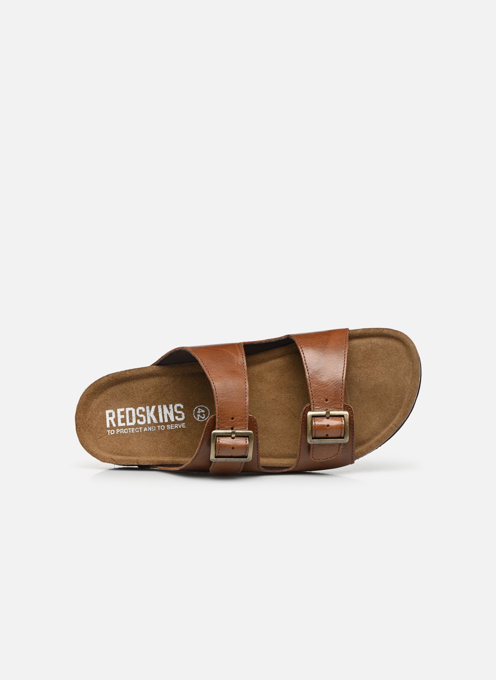 Sandali e ciabattine Californie uomo marrone Redskins Sandali e ciabattine Californie uomo marrone Cognac