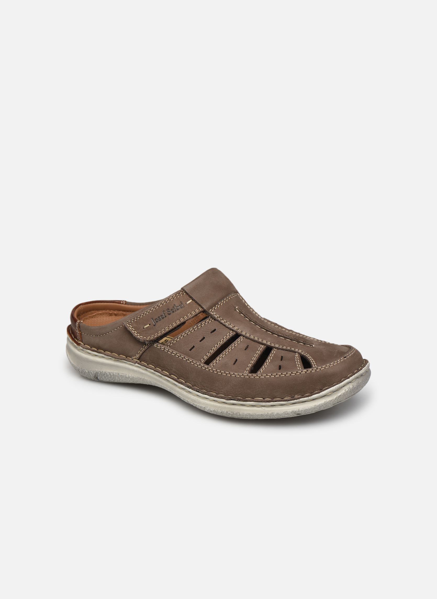 Mules Anvers 76 hombre marrón Josef Seibel Mules Anvers 76 hombre marrón gris-combi