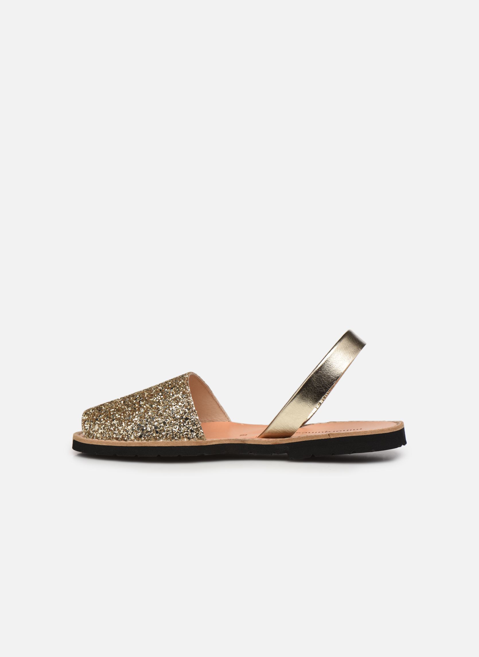 Sandalen Avarca Paillettes Oro dames goud en brons Minorquines Sandalen Avarca Paillettes Oro dames goud en brons PAILLETTES ORO