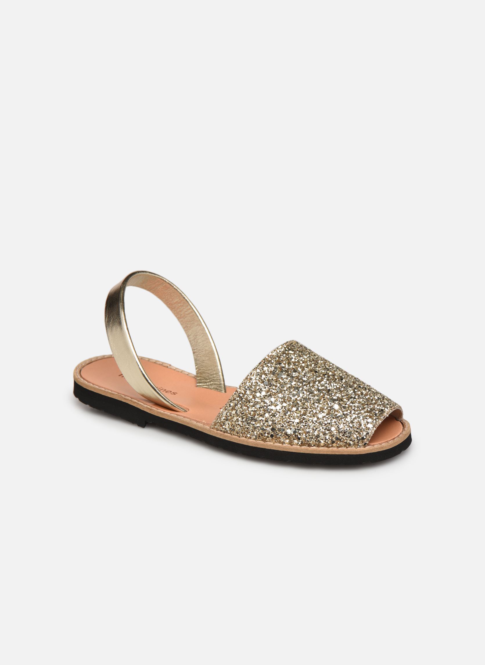 Sandalen Avarca Paillettes Oro dames goud en brons Minorquines Sandalen Avarca Paillettes Oro dames goud en brons PAILLETTES ORO