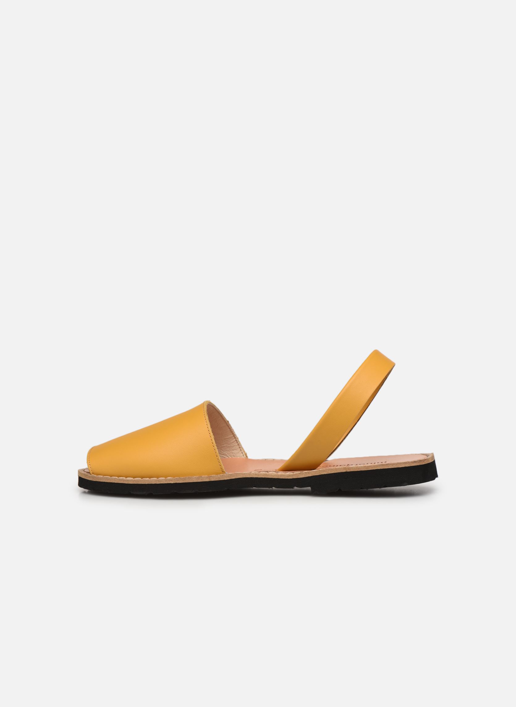 Sandalen Avarca Cuir Golden damen gelb Minorquines Sandalen Avarca Cuir Golden damen gelb GOLDEN