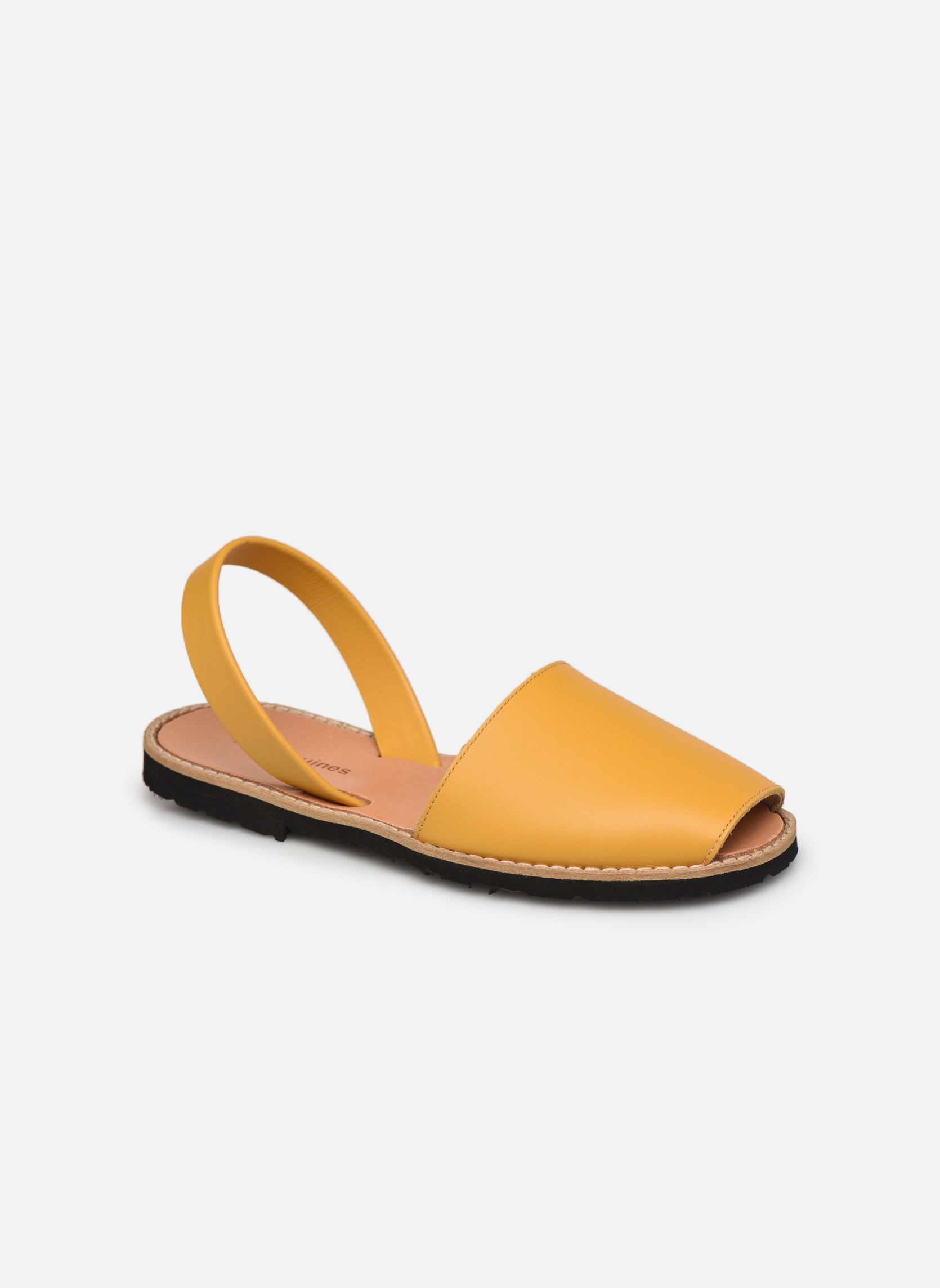 Sandalen Avarca Cuir Golden damen gelb Minorquines Sandalen Avarca Cuir Golden damen gelb GOLDEN