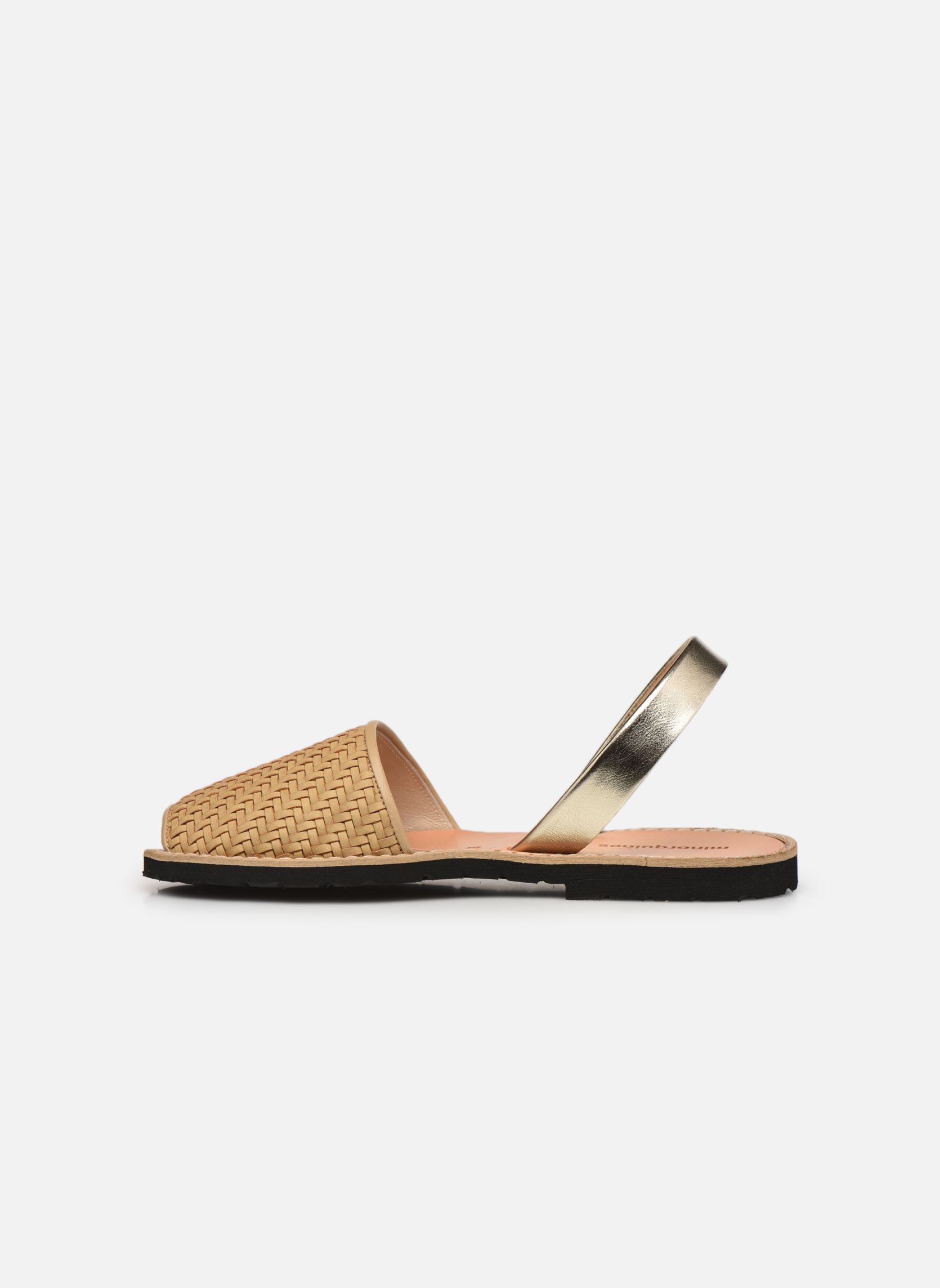 Sandalen Avarca Cuir Tressé Beige damen beige Minorquines Sandalen Avarca Cuir Tressé Beige damen beige BEIGE
