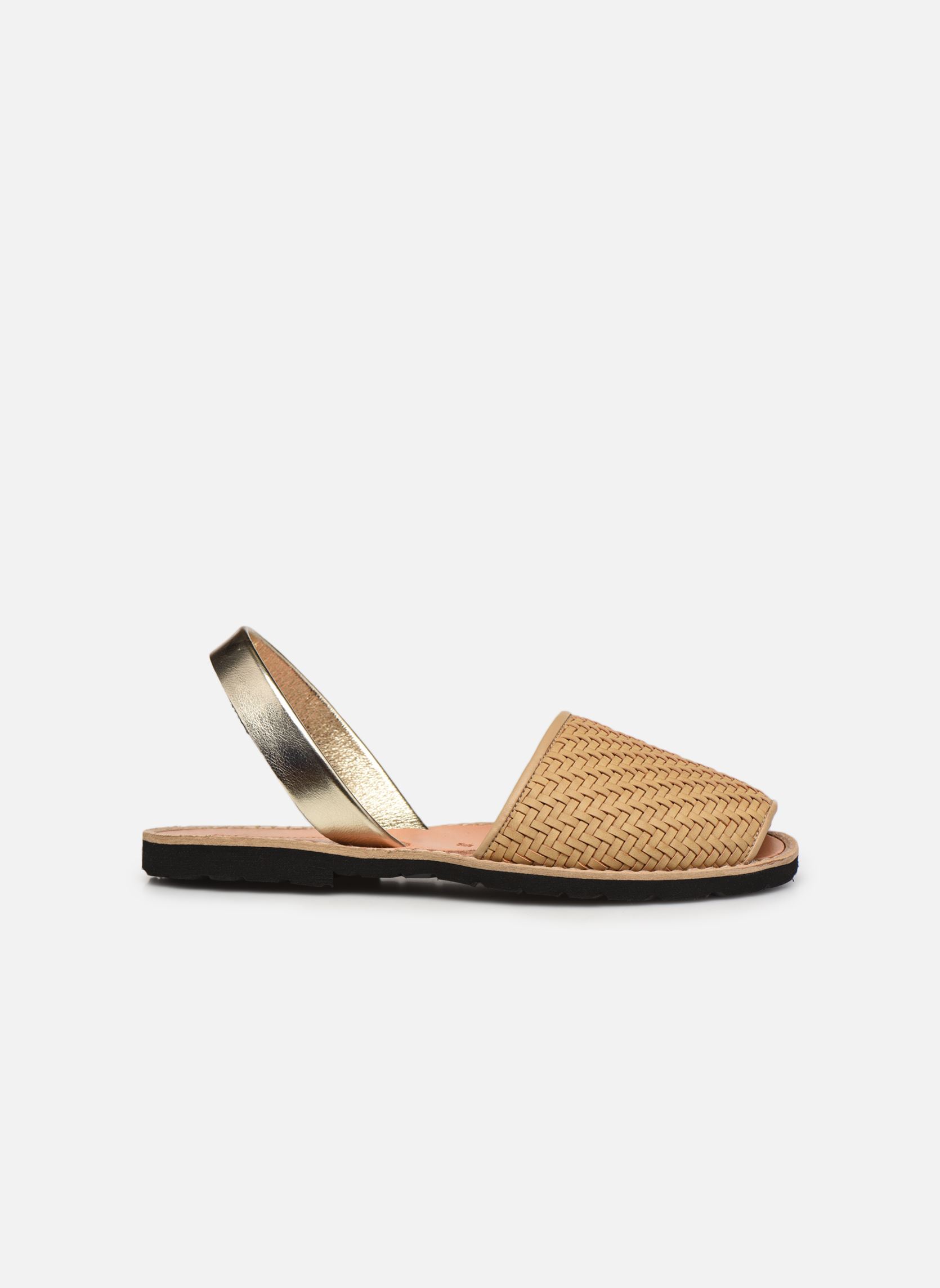 Sandalen Avarca Cuir Tressé Beige damen beige Minorquines Sandalen Avarca Cuir Tressé Beige damen beige BEIGE