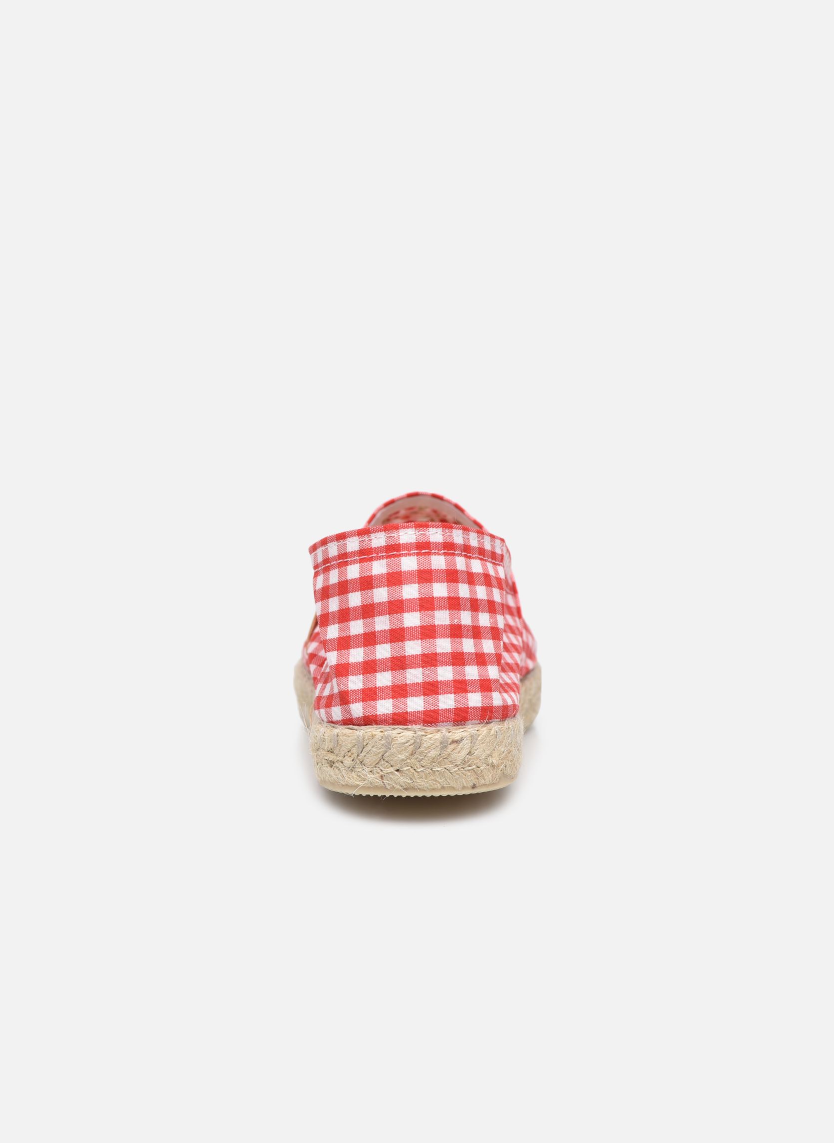 Espadrilles Sabline Vichy E rood La maison de l'espadrille Espadrilles Sabline Vichy E rood ROUGE