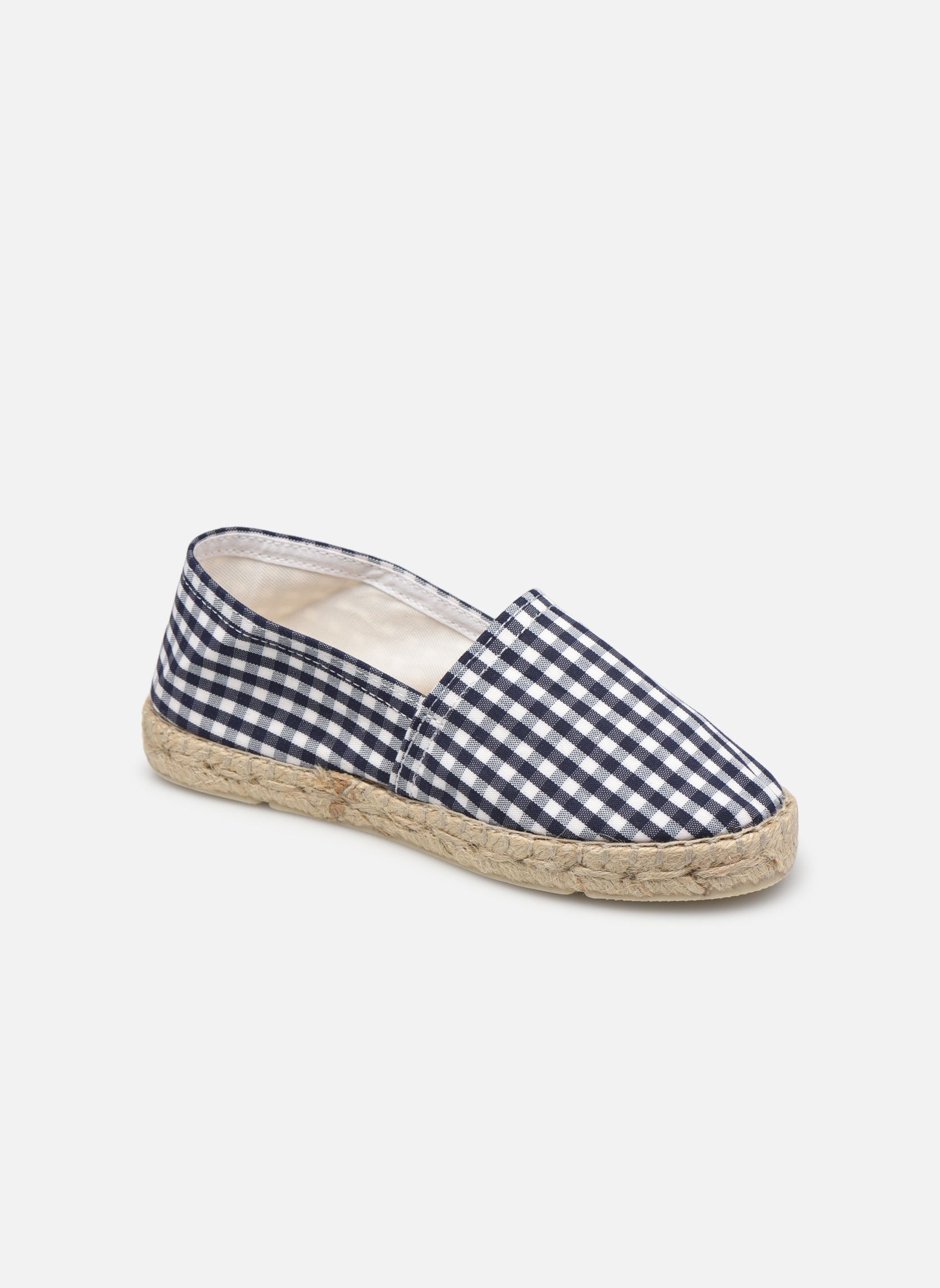 Espadrilles Sabline Vichy E blau La maison de l'espadrille Espadrilles Sabline Vichy E blau MARINE