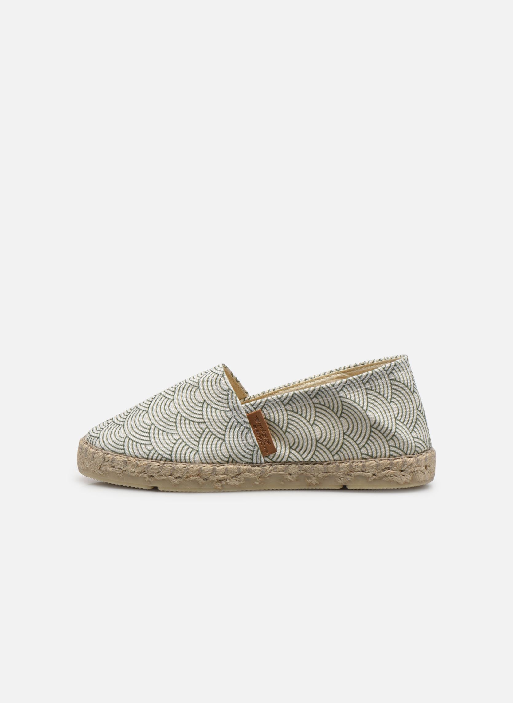 Espadrilles Sabline Circle E meisjes groen La maison de l'espadrille Espadrilles Sabline Circle E meisjes groen KAKI