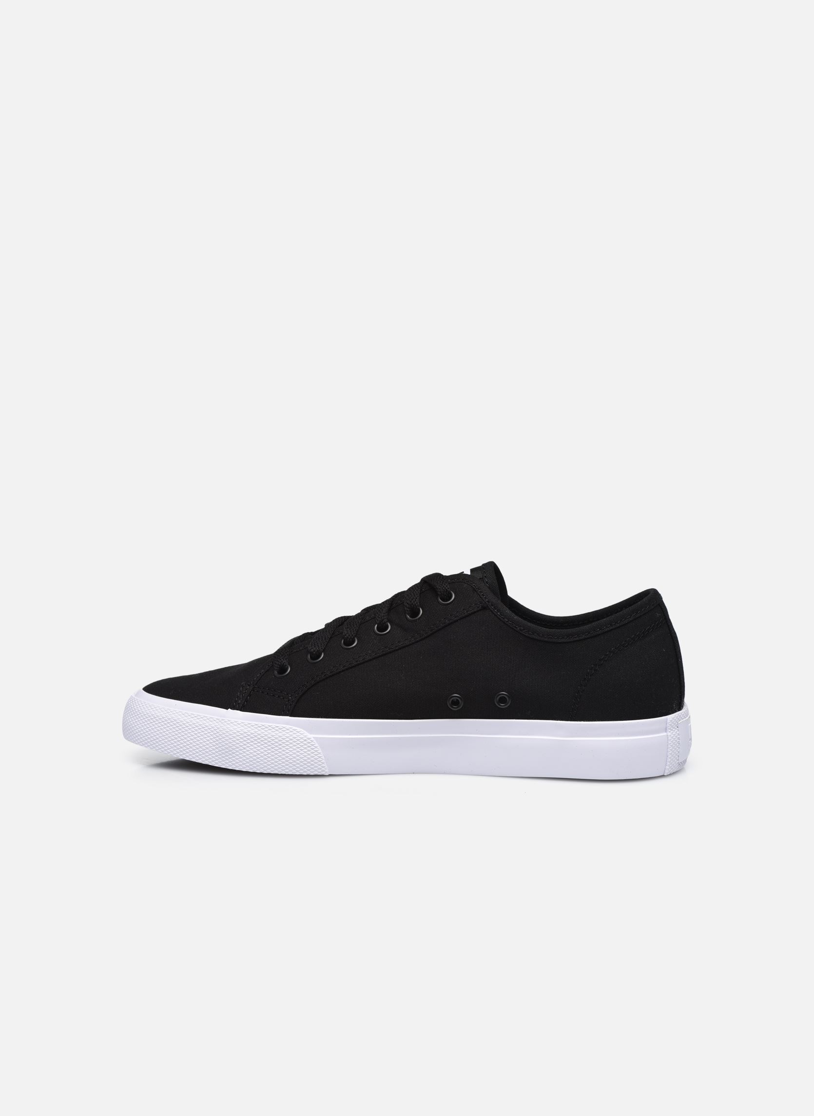 Leinen-Sneaker Manual herren schwarz DC Shoes Leinen-Sneaker Manual herren schwarz BLACK/WHITE
