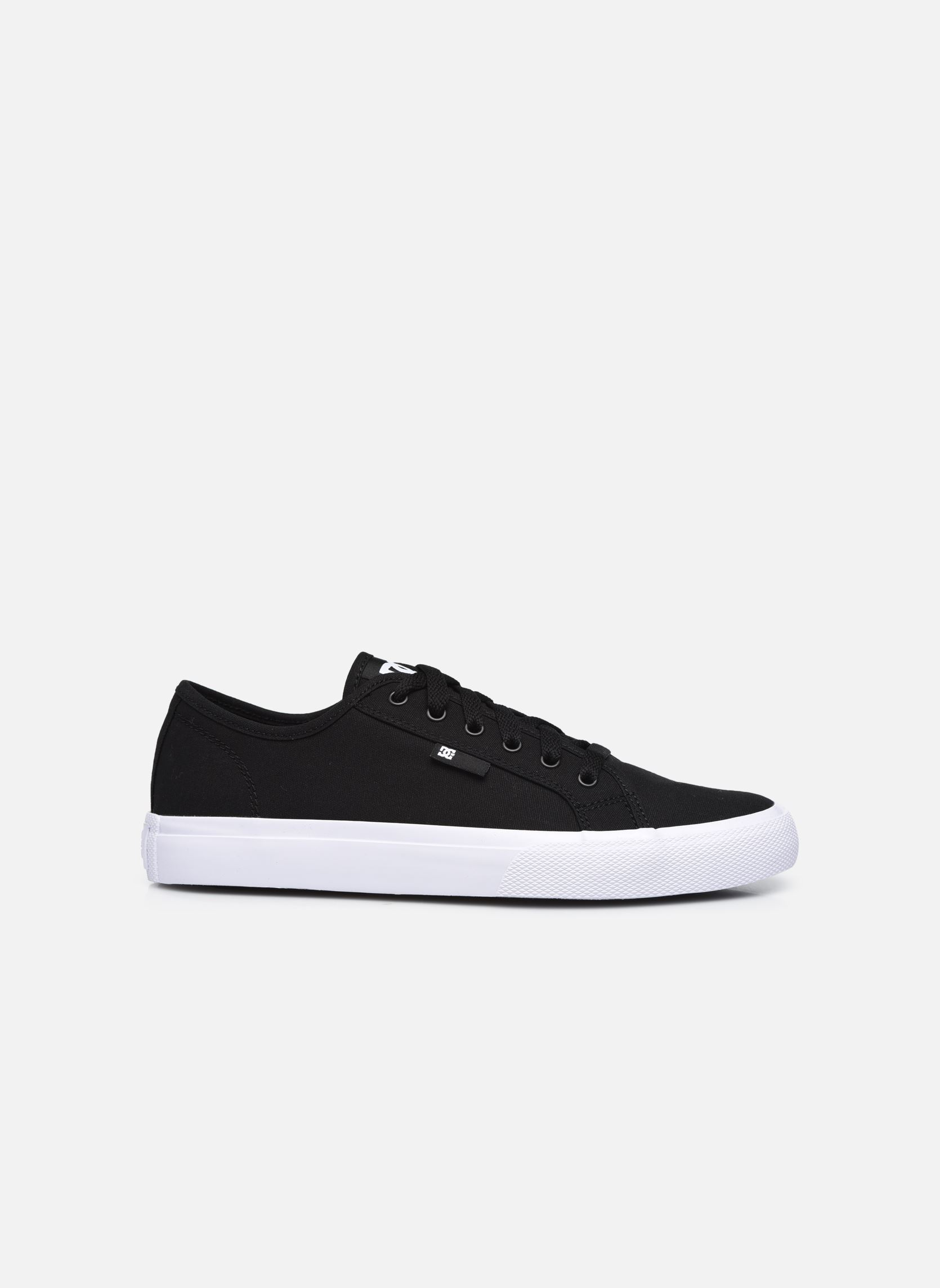 Leinen-Sneaker Manual herren schwarz DC Shoes Leinen-Sneaker Manual herren schwarz BLACK/WHITE