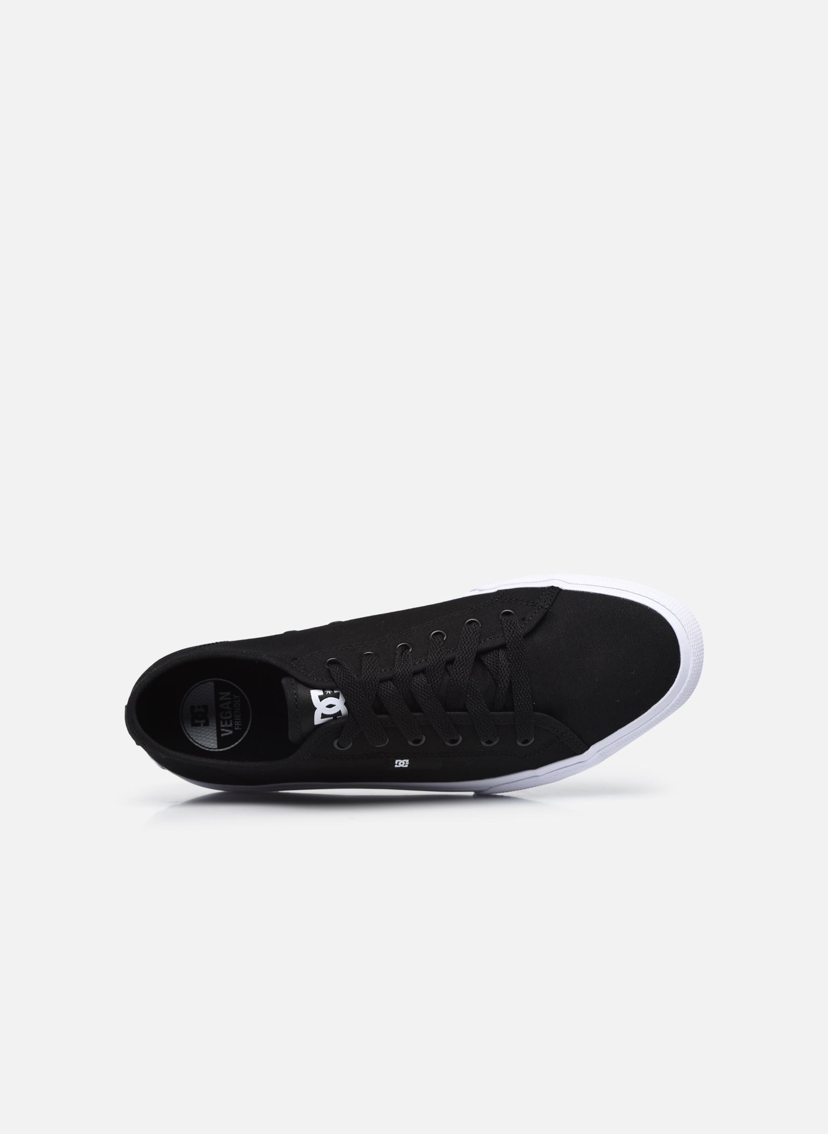 Leinen-Sneaker Manual herren schwarz DC Shoes Leinen-Sneaker Manual herren schwarz BLACK/WHITE