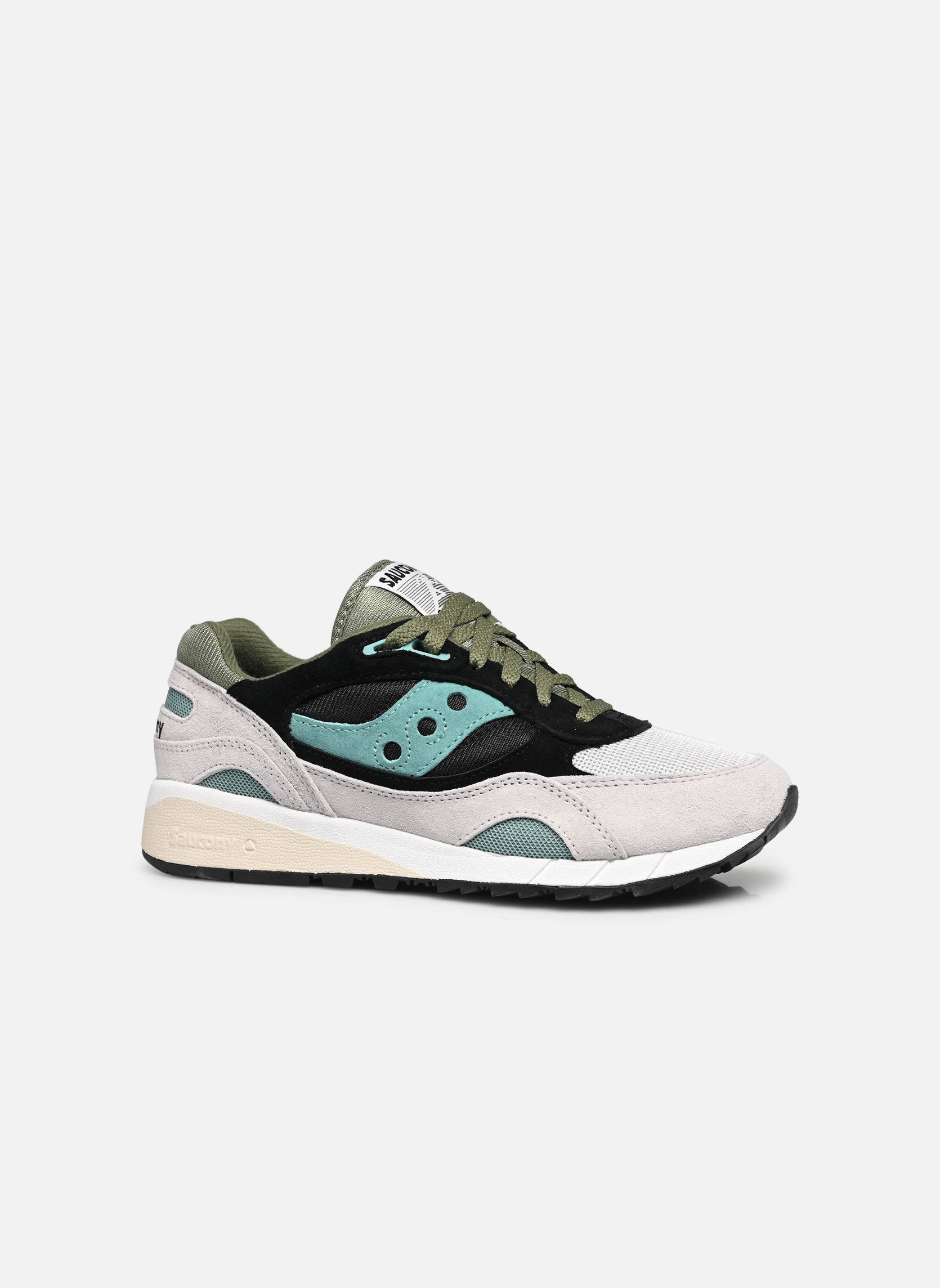 Niedrige Sneaker Shadow 6000 M herren grau Saucony Niedrige Sneaker Shadow 6000 M herren grau Grey/Green/Black