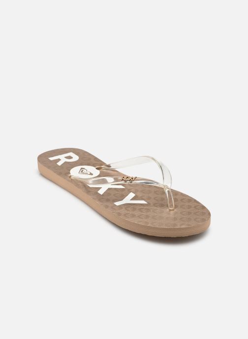 Roxy Slippers Viva Jelly dames zilver