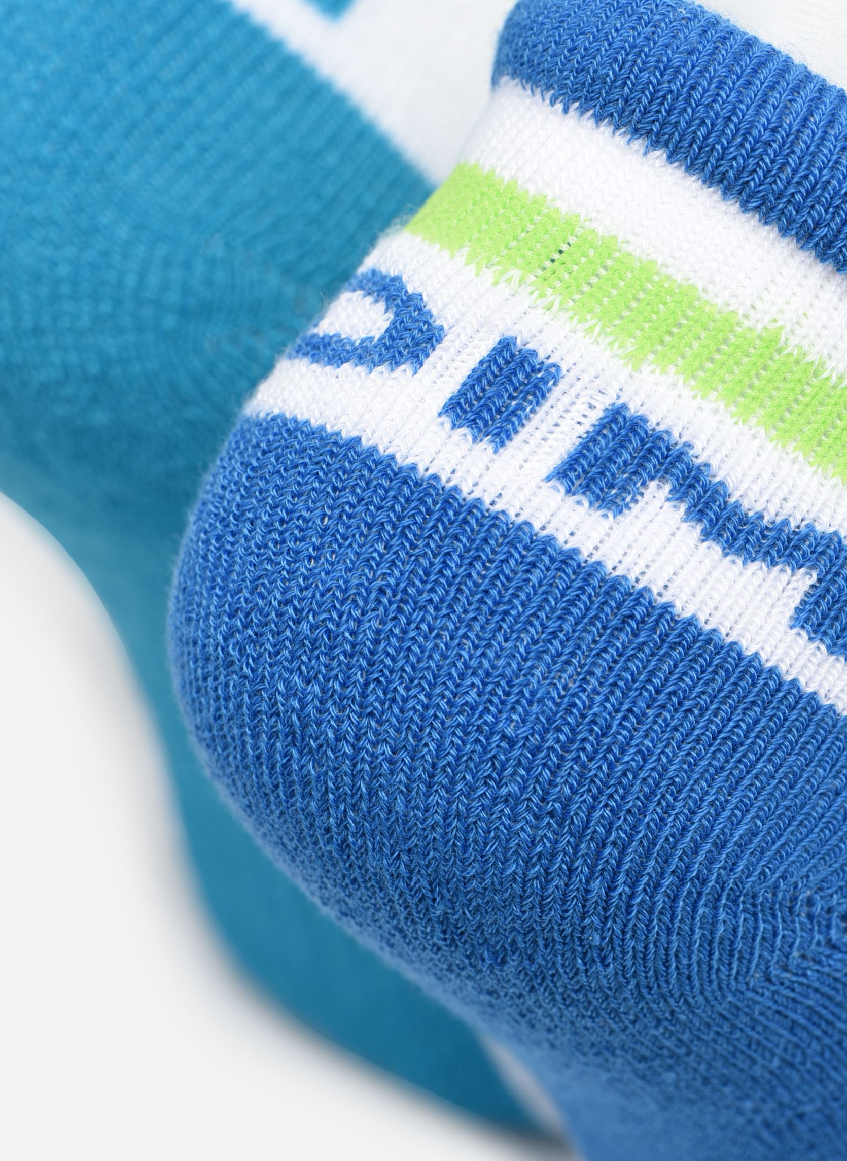 Sneakersocken Sport Socquettes Courtes X2 jungen weiß Dim Sneakersocken Sport Socquettes Courtes X2 jungen weiß Bleu Franc Vert Plancton