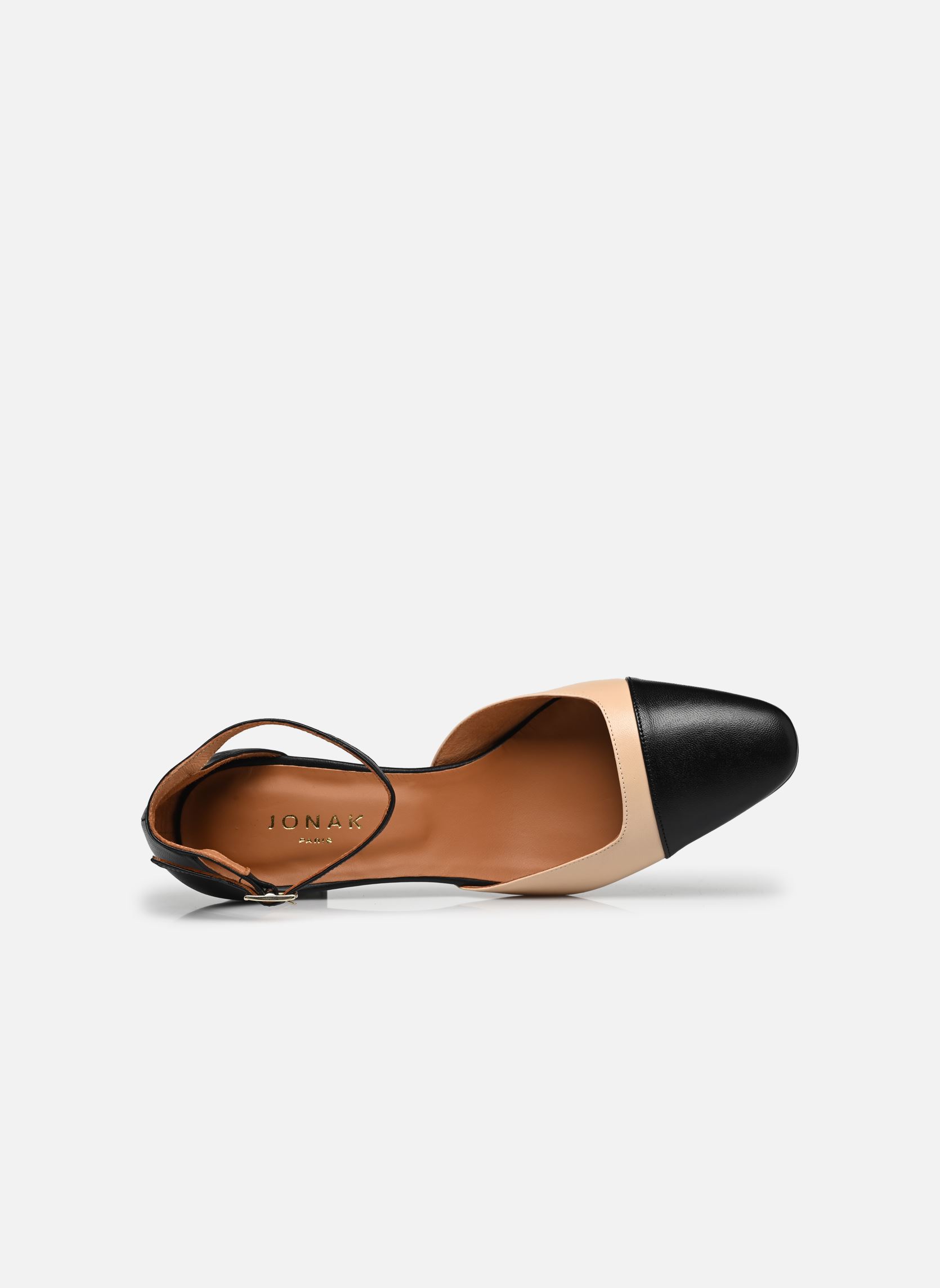 Pumps mit Riemchen DHAPOPIN damen beige Jonak Pumps mit Riemchen DHAPOPIN damen beige Noir/beige