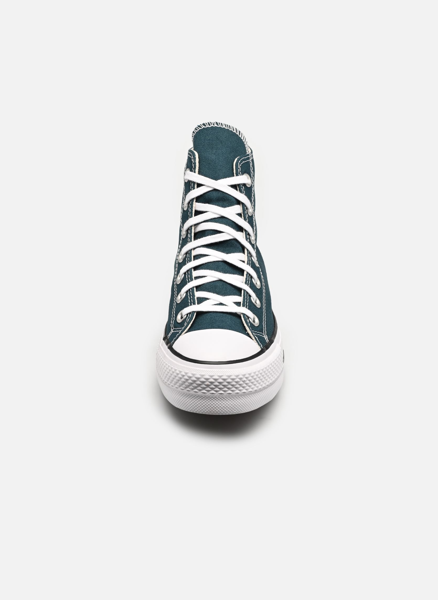 Baskets montantes Chuck Taylor All Star Lift Hi W femme vert Converse Baskets montantes Chuck Taylor All Star Lift Hi W femme vert DARKLY JADED/WHITE/BLACK