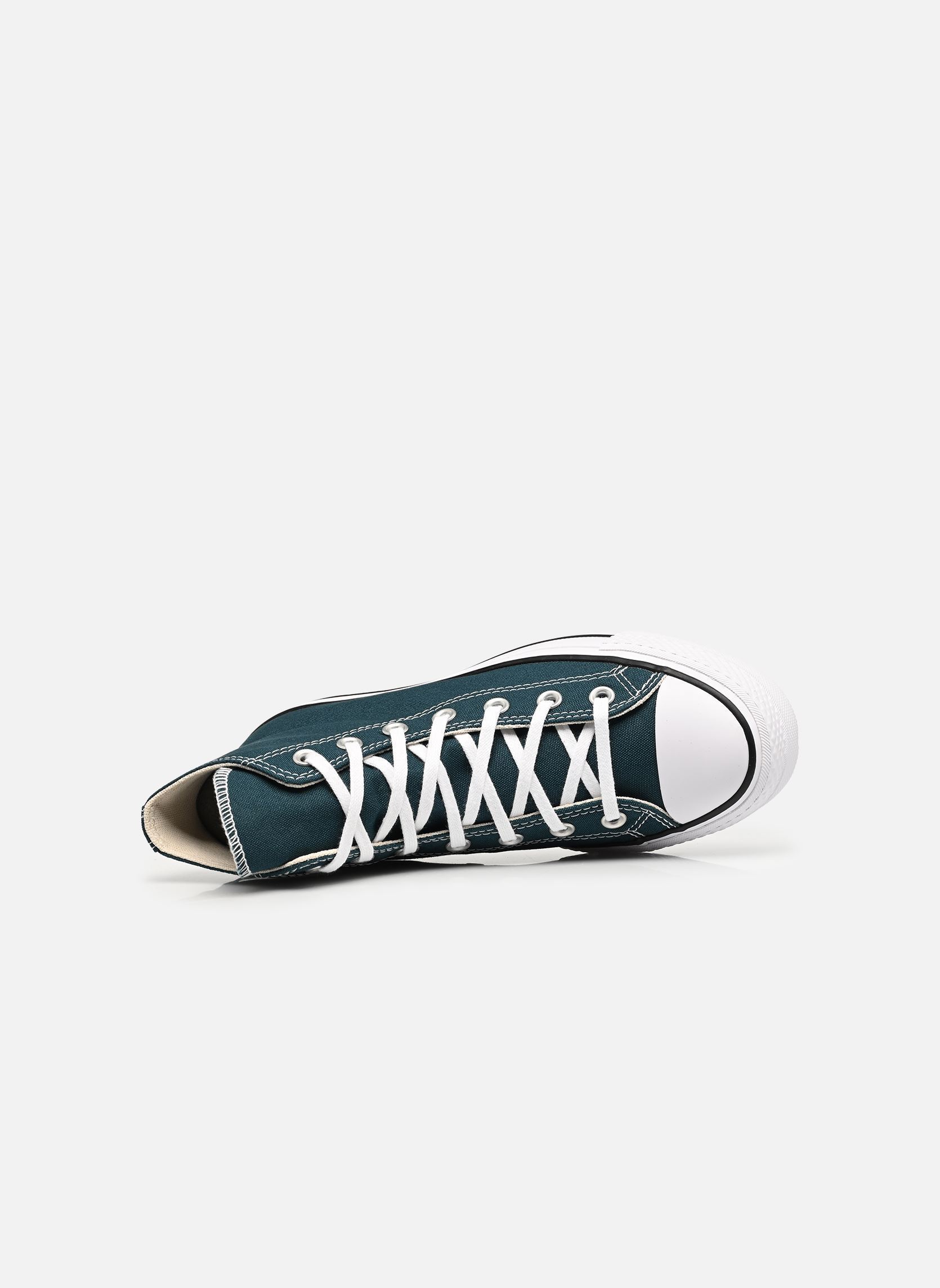 Baskets montantes Chuck Taylor All Star Lift Hi W femme vert Converse Baskets montantes Chuck Taylor All Star Lift Hi W femme vert DARKLY JADED/WHITE/BLACK