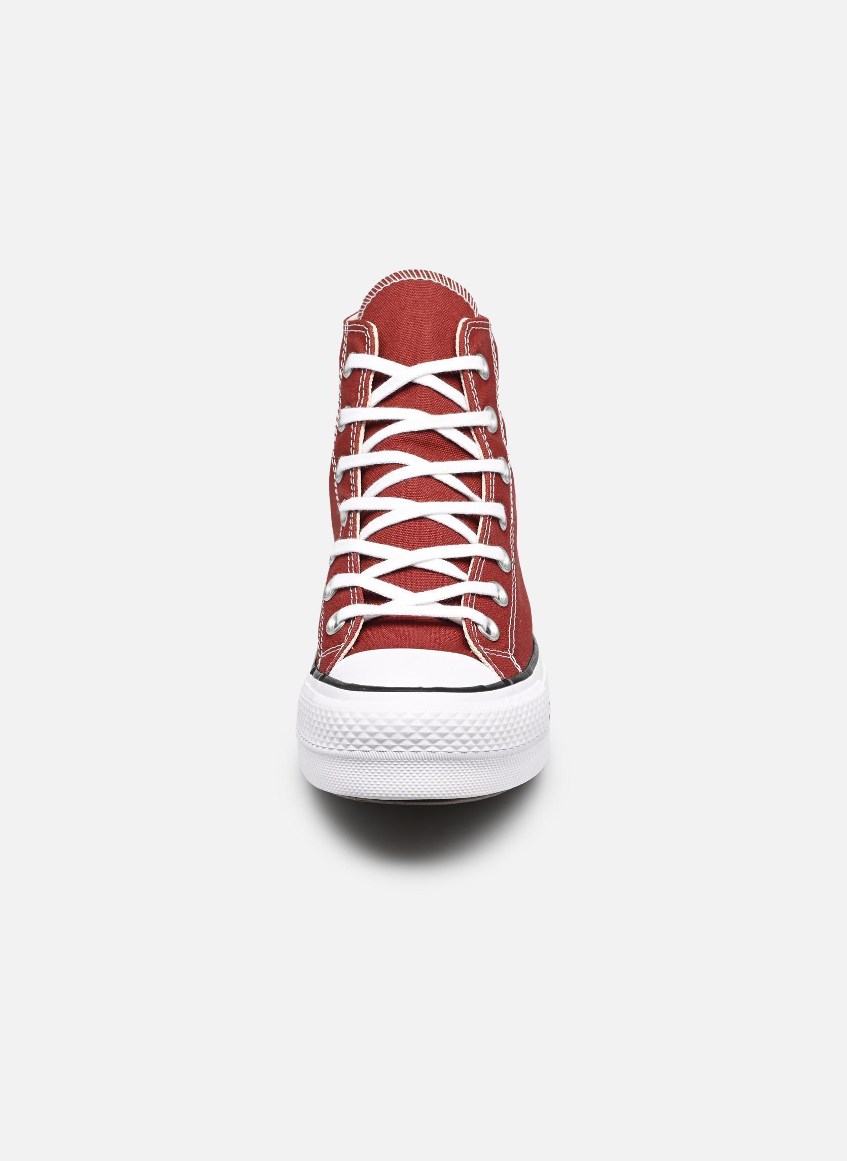 Knöchelhohe Sneaker Chuck Taylor All Star Lift Hi W damen bordeaux Converse Knöchelhohe Sneaker Chuck Taylor All Star Lift Hi W damen bordeaux ROTTIN APPLE/WHITE/BLACK