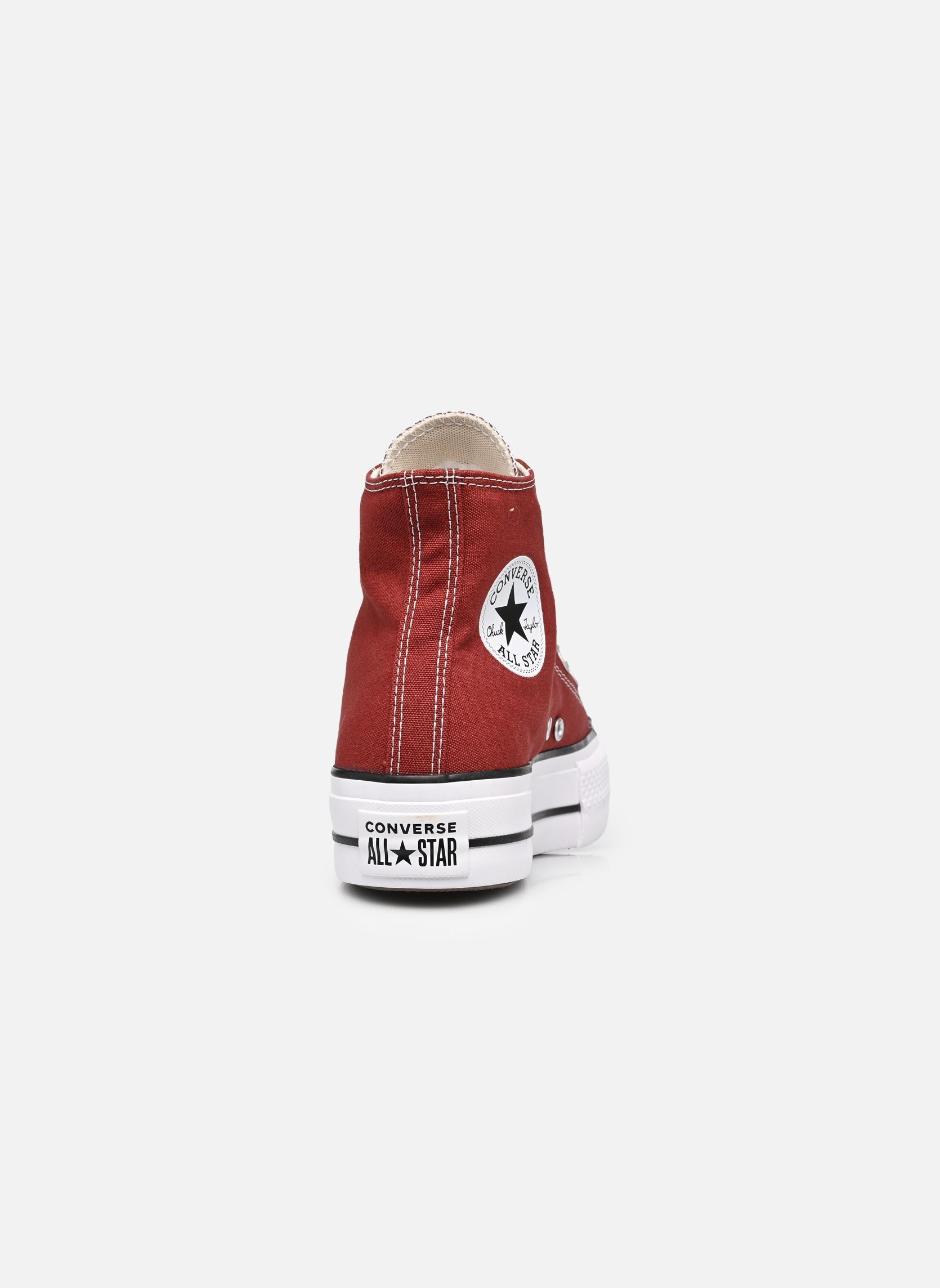 Knöchelhohe Sneaker Chuck Taylor All Star Lift Hi W damen bordeaux Converse Knöchelhohe Sneaker Chuck Taylor All Star Lift Hi W damen bordeaux ROTTIN APPLE/WHITE/BLACK