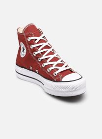 Baskets montantes Chuck Taylor All Star Lift Hi W femme rouge