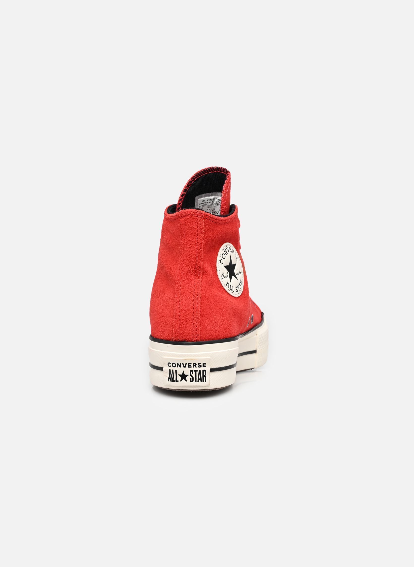 Baskets montantes Chuck Taylor All Star Lift Hi W femme rouge Converse Baskets montantes Chuck Taylor All Star Lift Hi W femme rouge RED/EGRET/BLACK